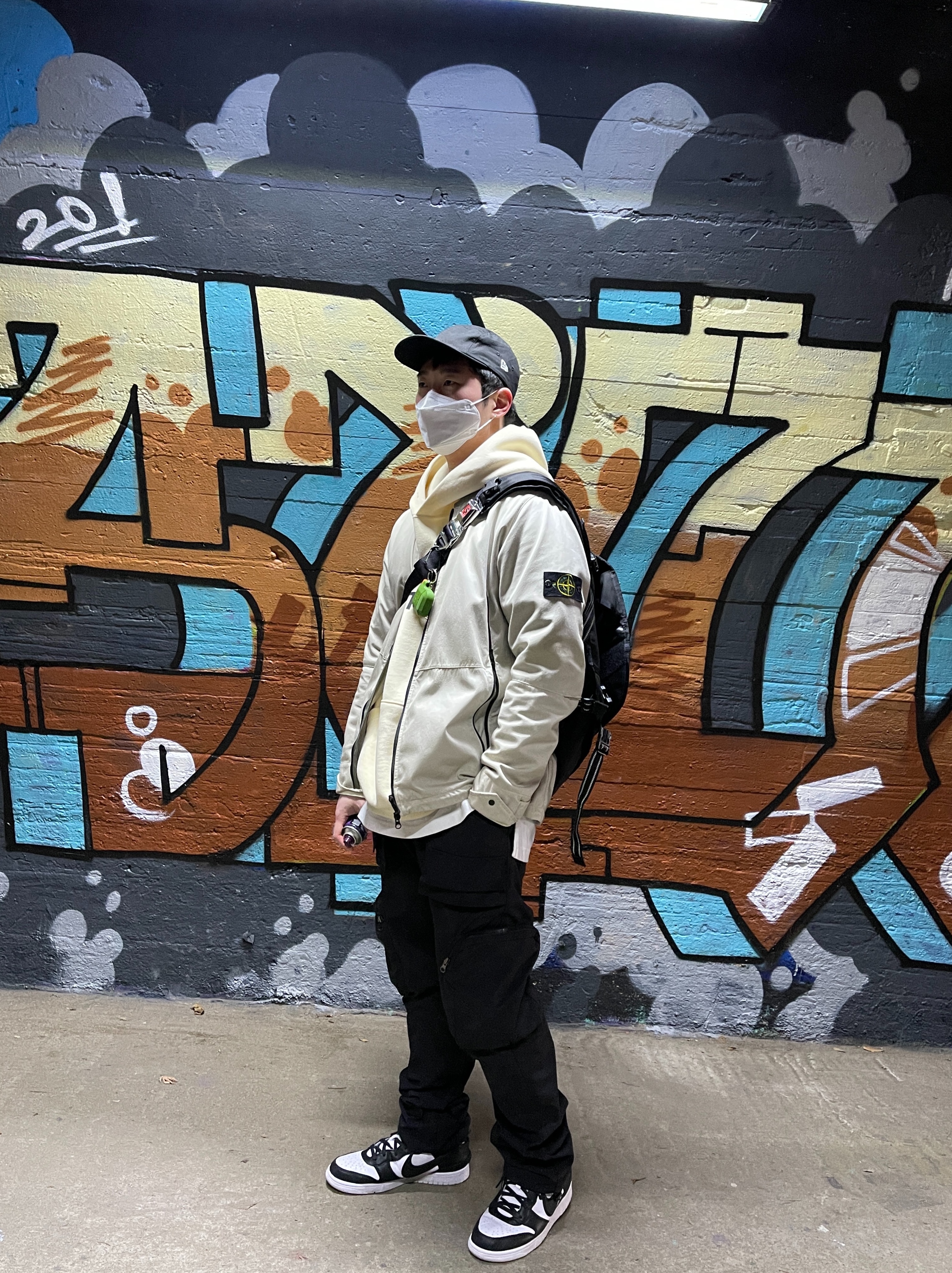 Nike x Ambush Dunk High Black, Essentials 3D Silicon Applique Pullover Hoodie Buttercream 2020 착용 스타일 - 1
