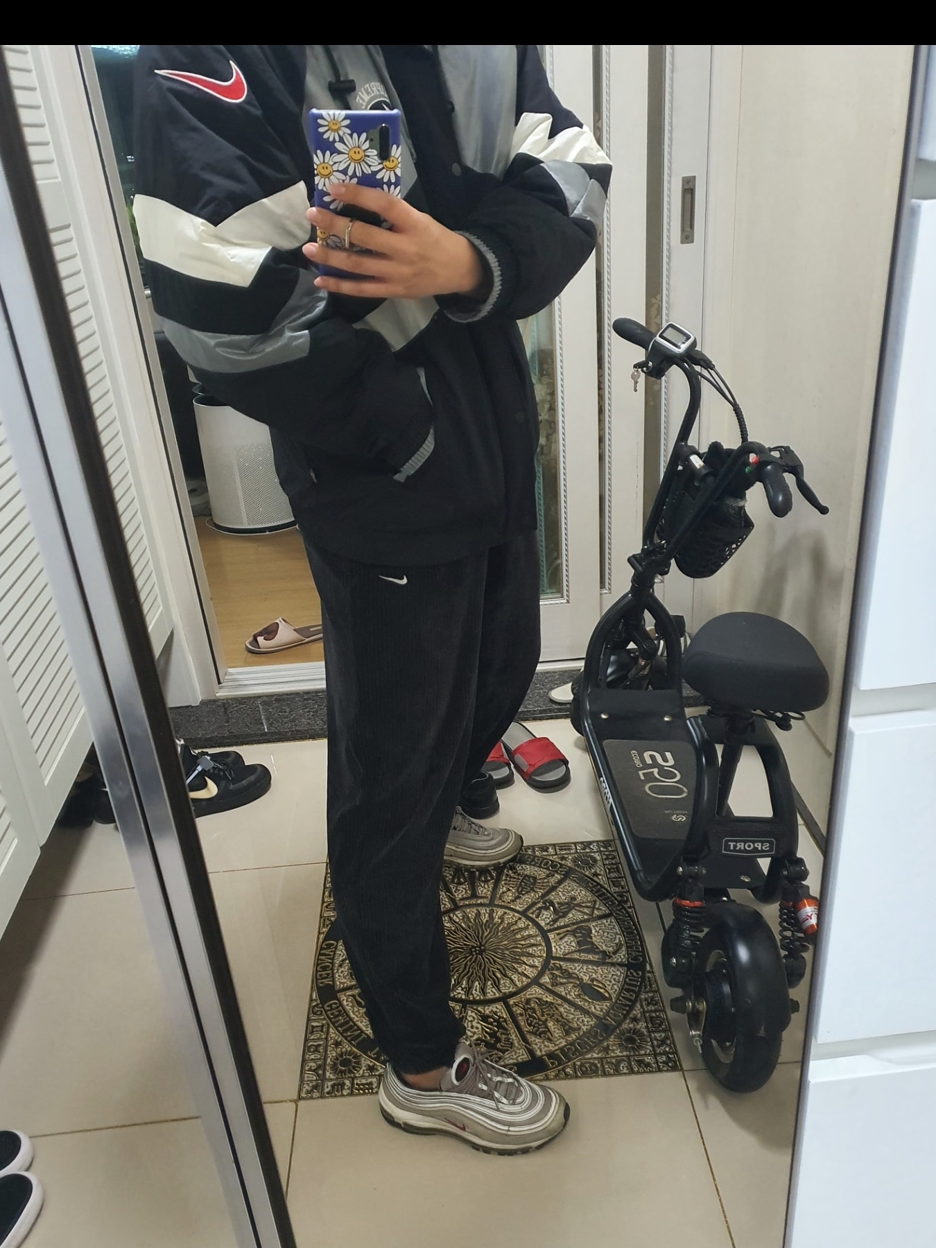 Supreme x Nike Hooded Sport Jacket Silver - 19SS 착용 스타일