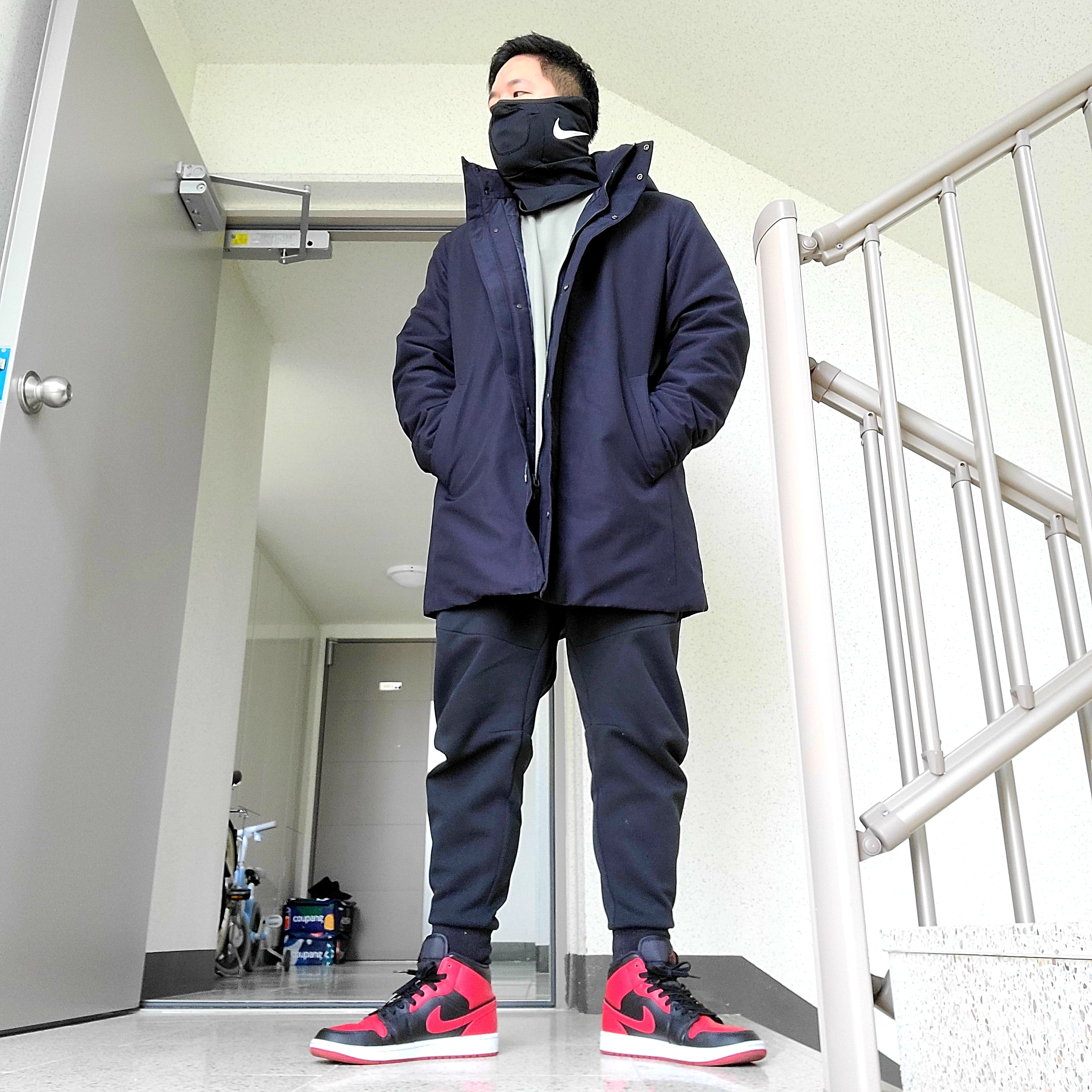 Jordan 1 Mid Bred Banned 2020 착용 스타일