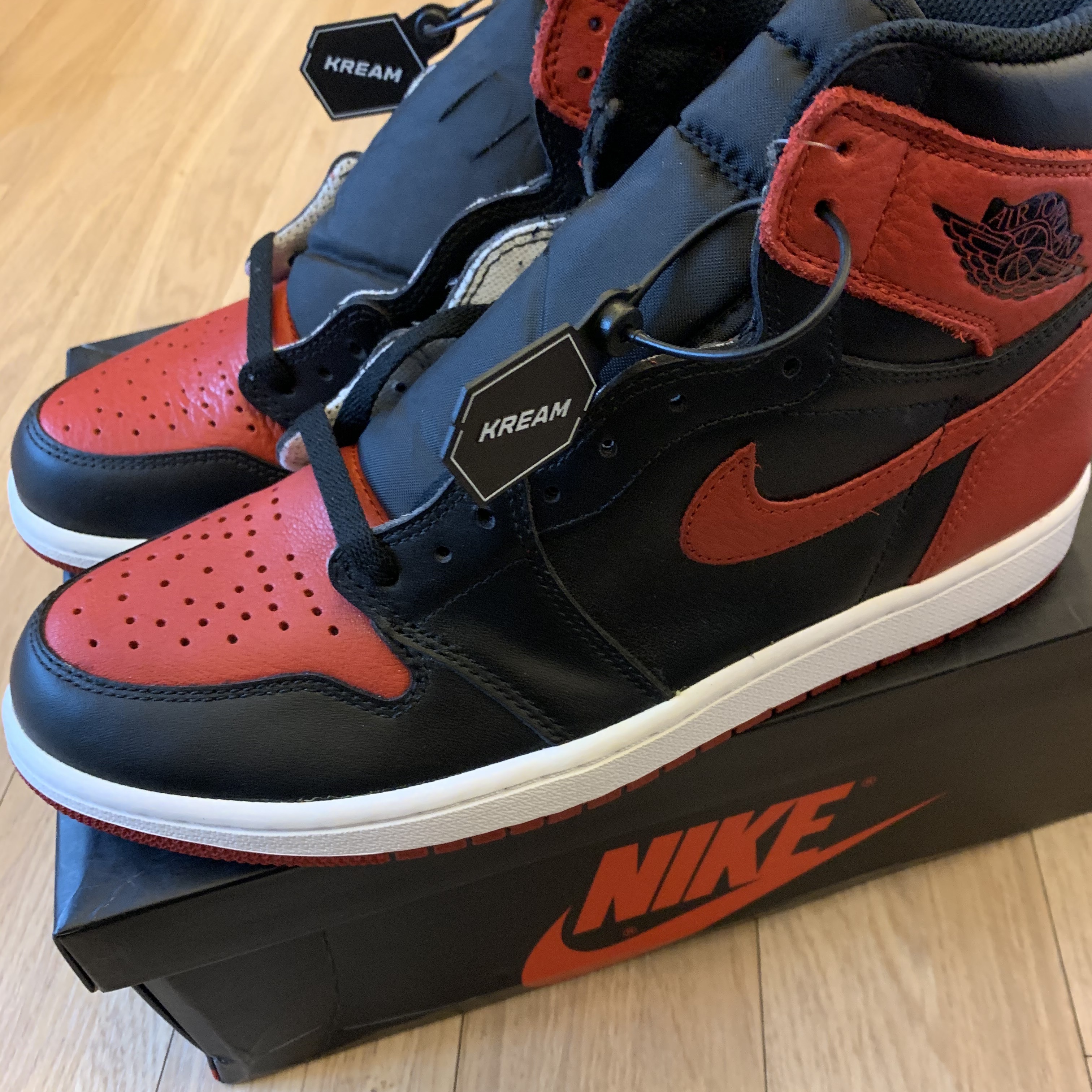 Jordan 1 Retro High OG Bred Banned 2016 착용 스타일 - 4