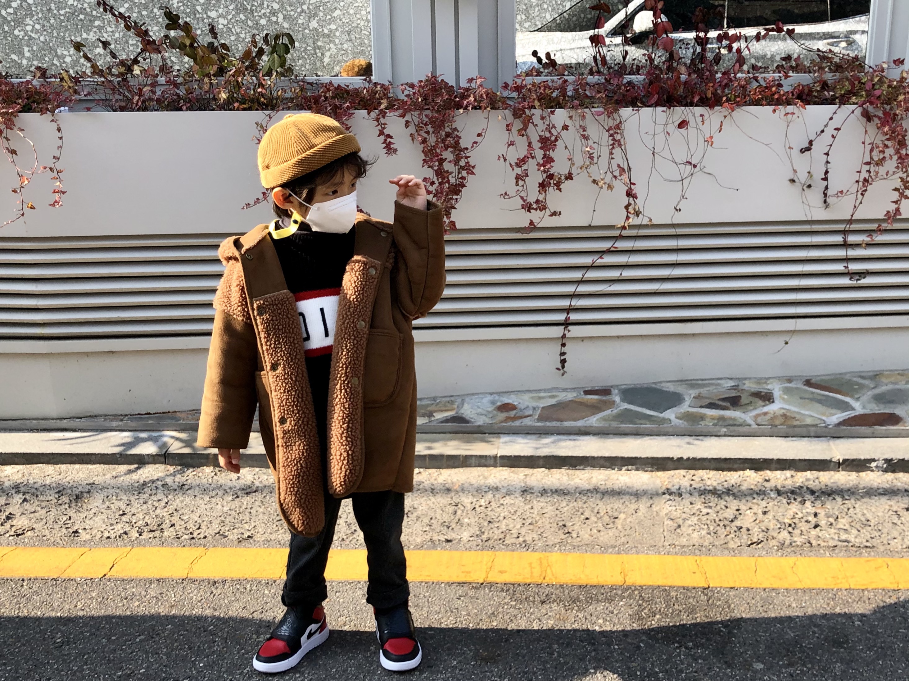 (TD) Sky Jordan 1 Bred 착용 스타일 - 2
