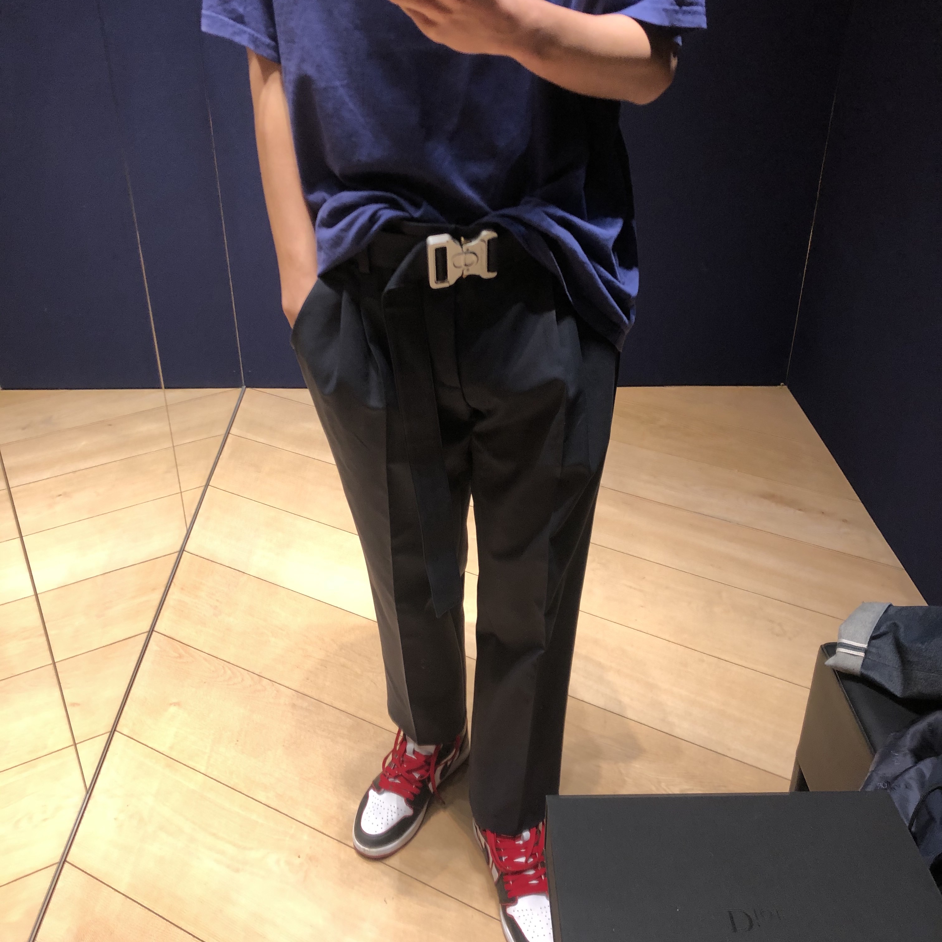 Jordan 1 Retro High OG Bloodline 착용 스타일