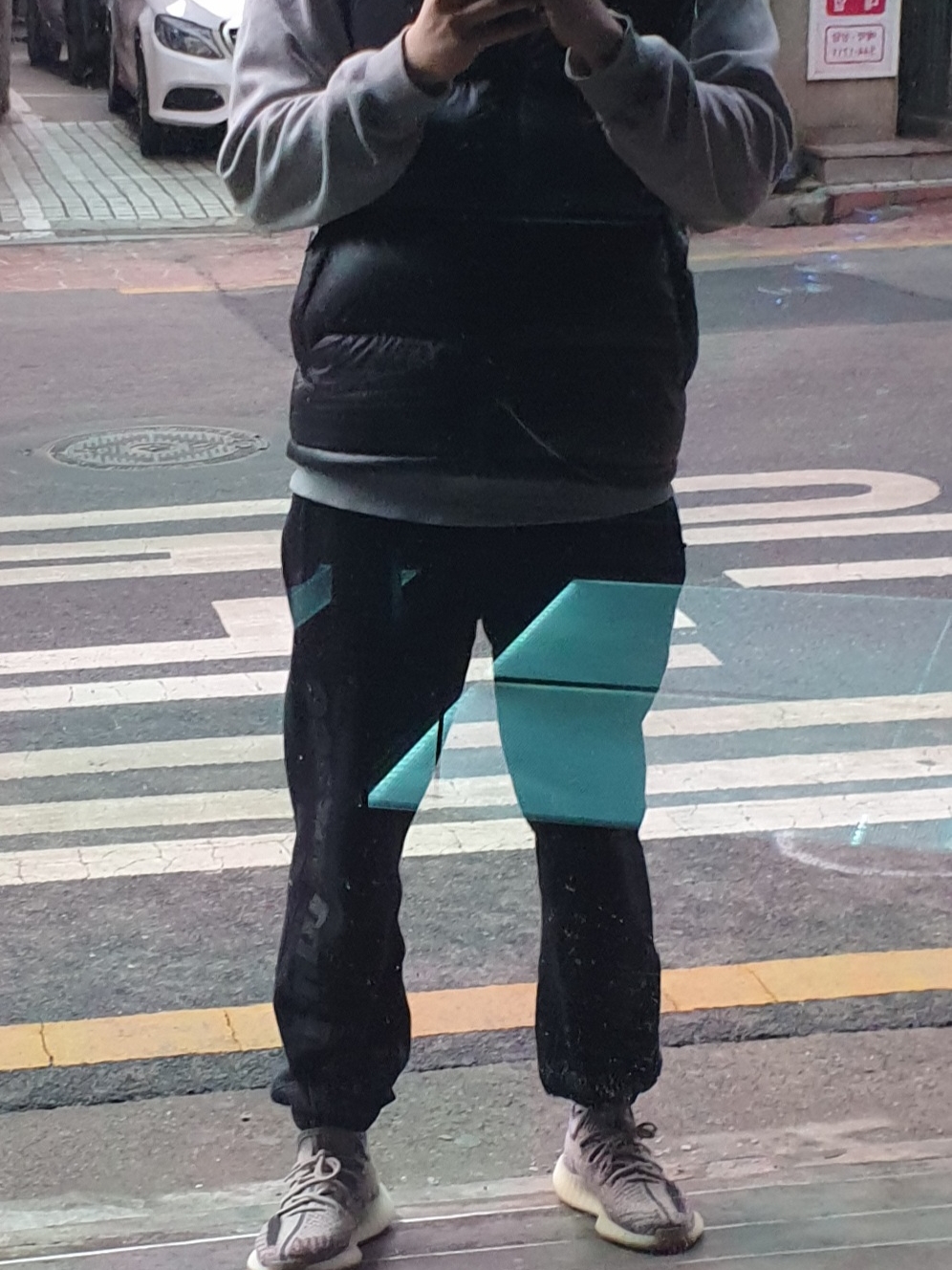 Adidas Yeezy Boost 350 V2 Zyon 착용 스타일