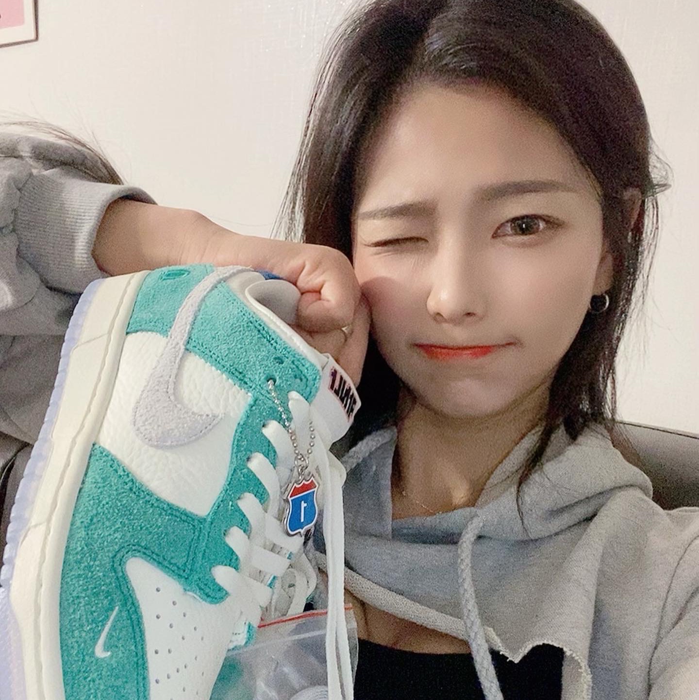 Nike x Kasina Dunk Low Road Sign - Kasina Exclusive 착용 스타일 - 2