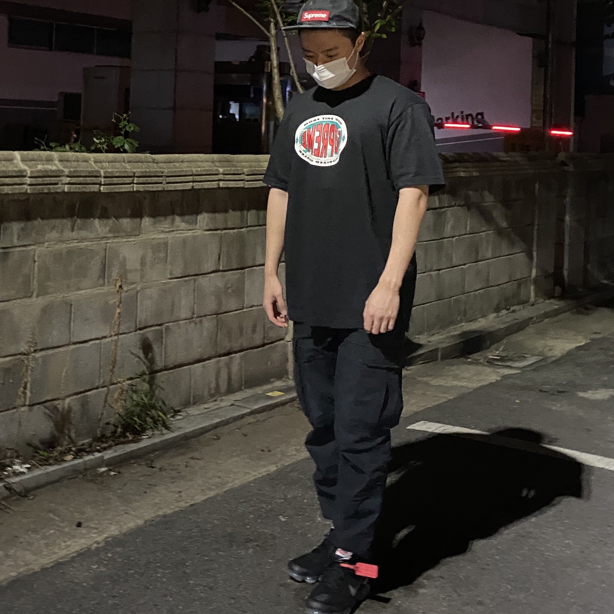 Nike x Off-White Air VaporMax V2 Black 착용 스타일