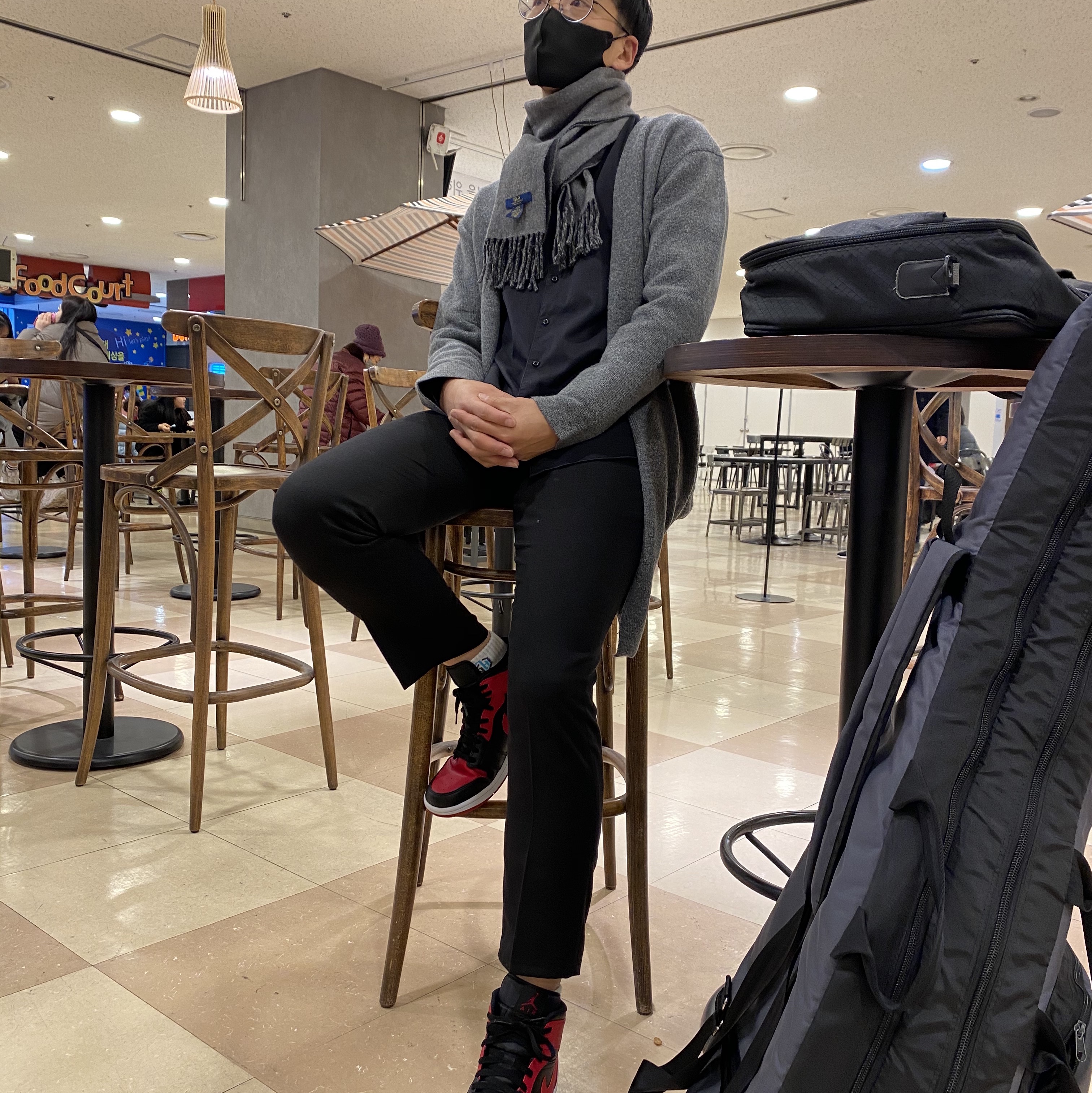 Jordan 1 Mid Bred Banned 2020 착용 스타일