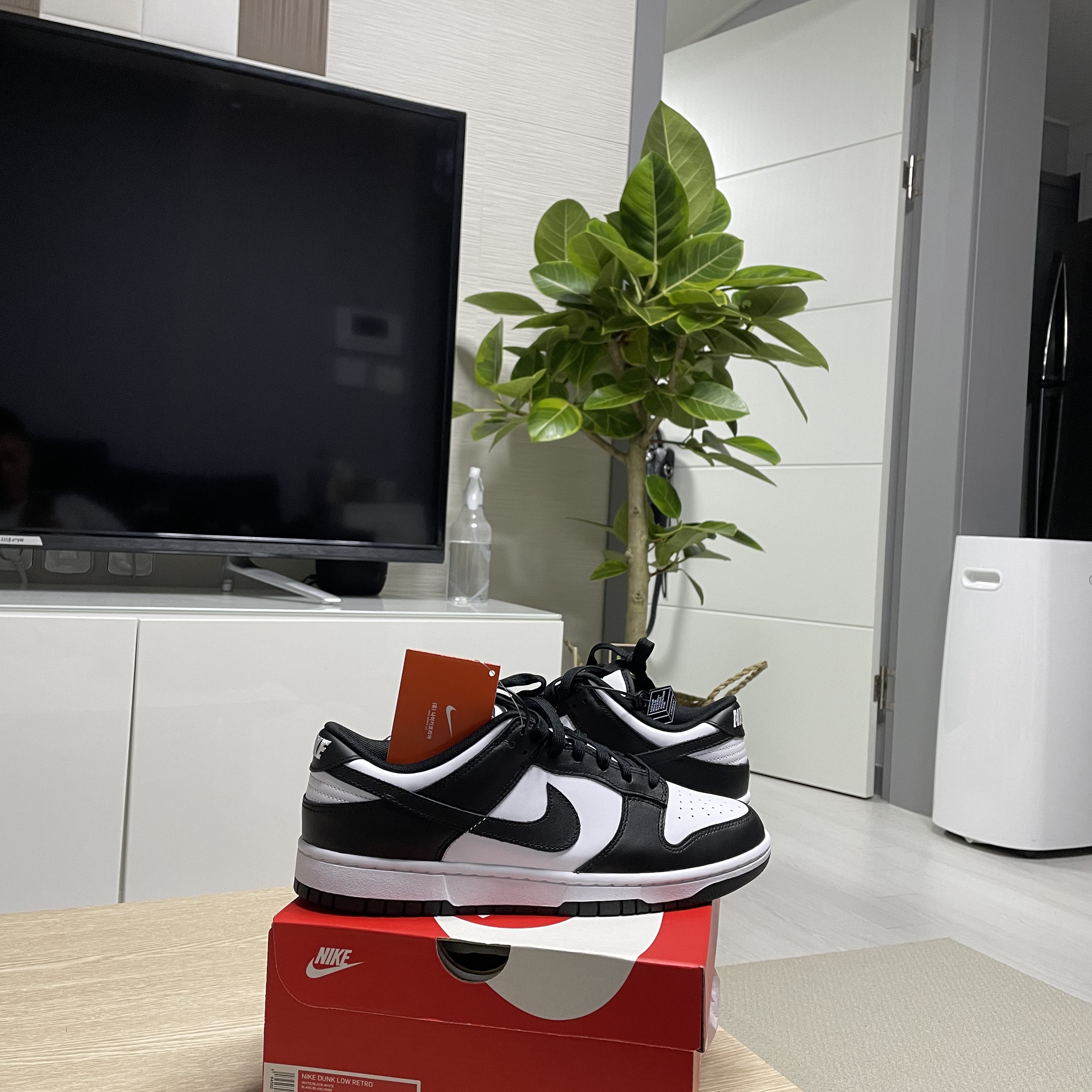 Nike Dunk Low Retro Black 착용 스타일