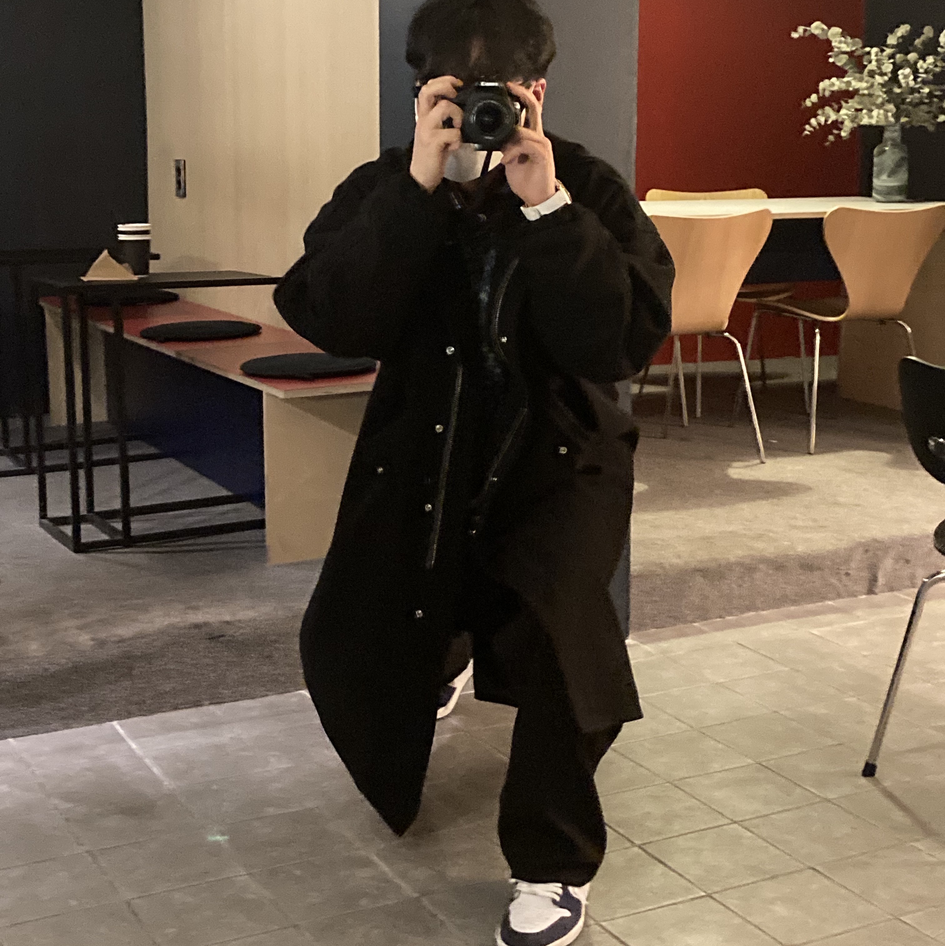Jordan 1 Mid SE ASW Black 착용 스타일