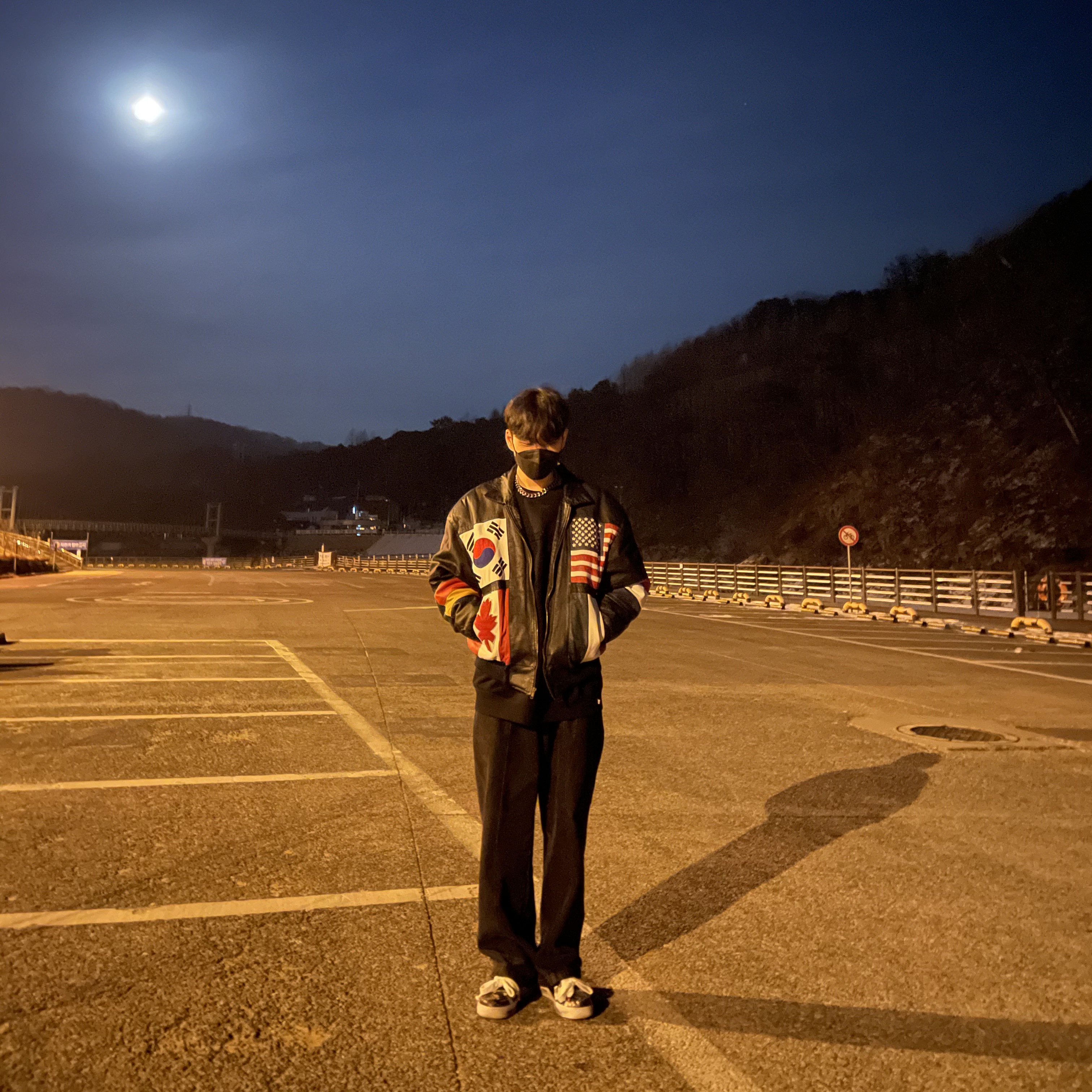 Nike x Peaceminusone Air Force 1 Low Para-Noise 착용 스타일
