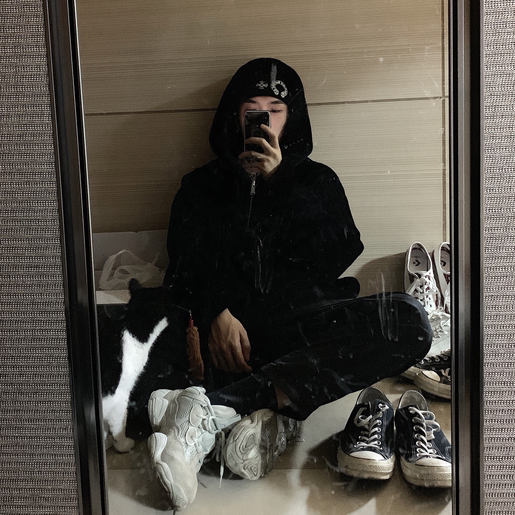 Adidas Yeezy 500 Salt 착용 스타일