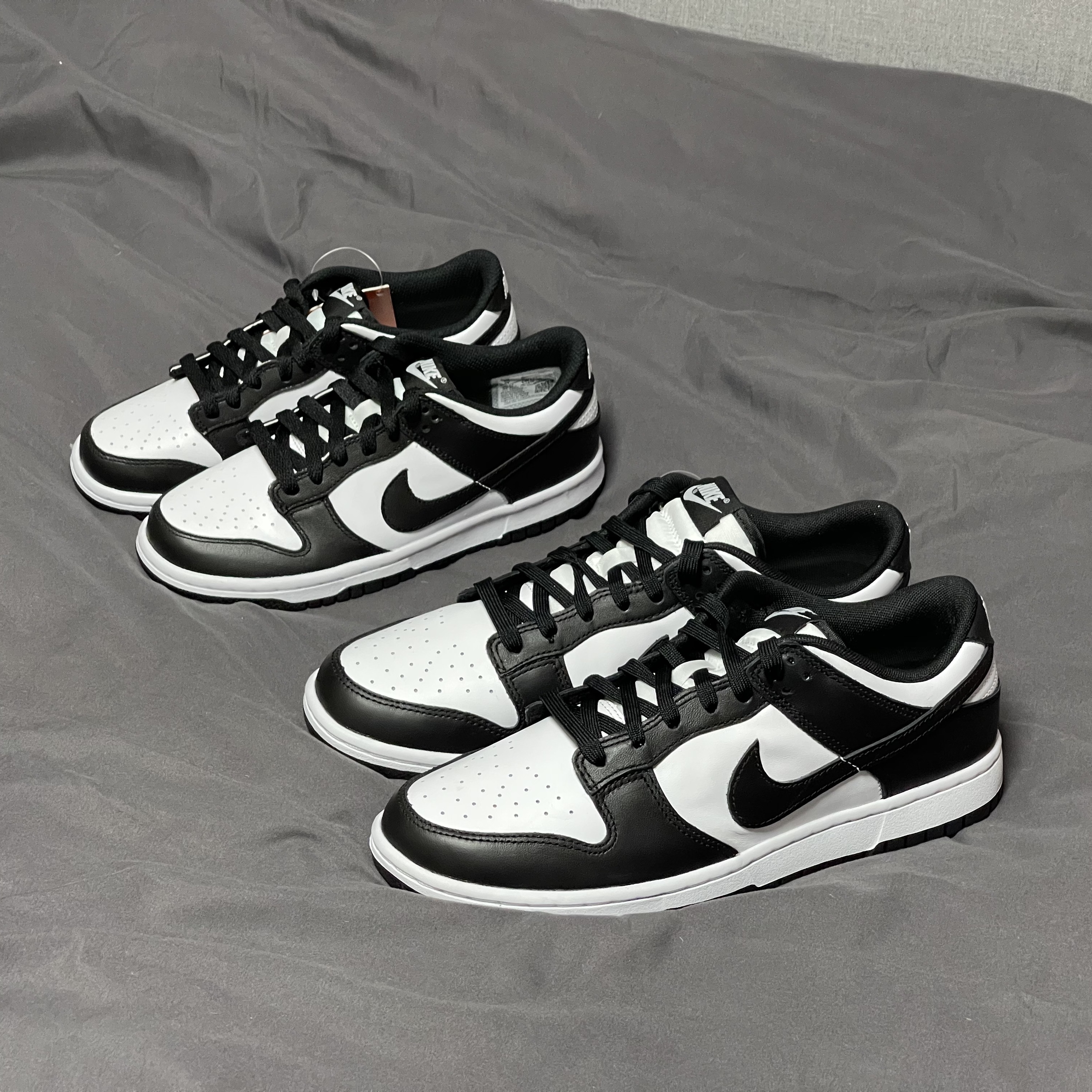 Nike Dunk Low Retro Black, (GS) Nike Dunk Low Black 착용 스타일
