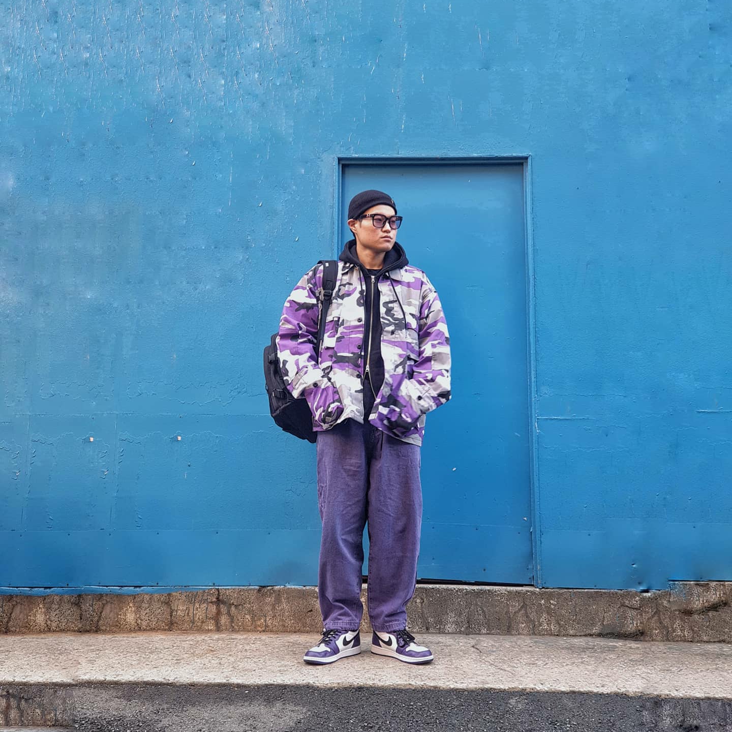 Jordan 1 Retro High OG Court Purple 2020 착용 스타일