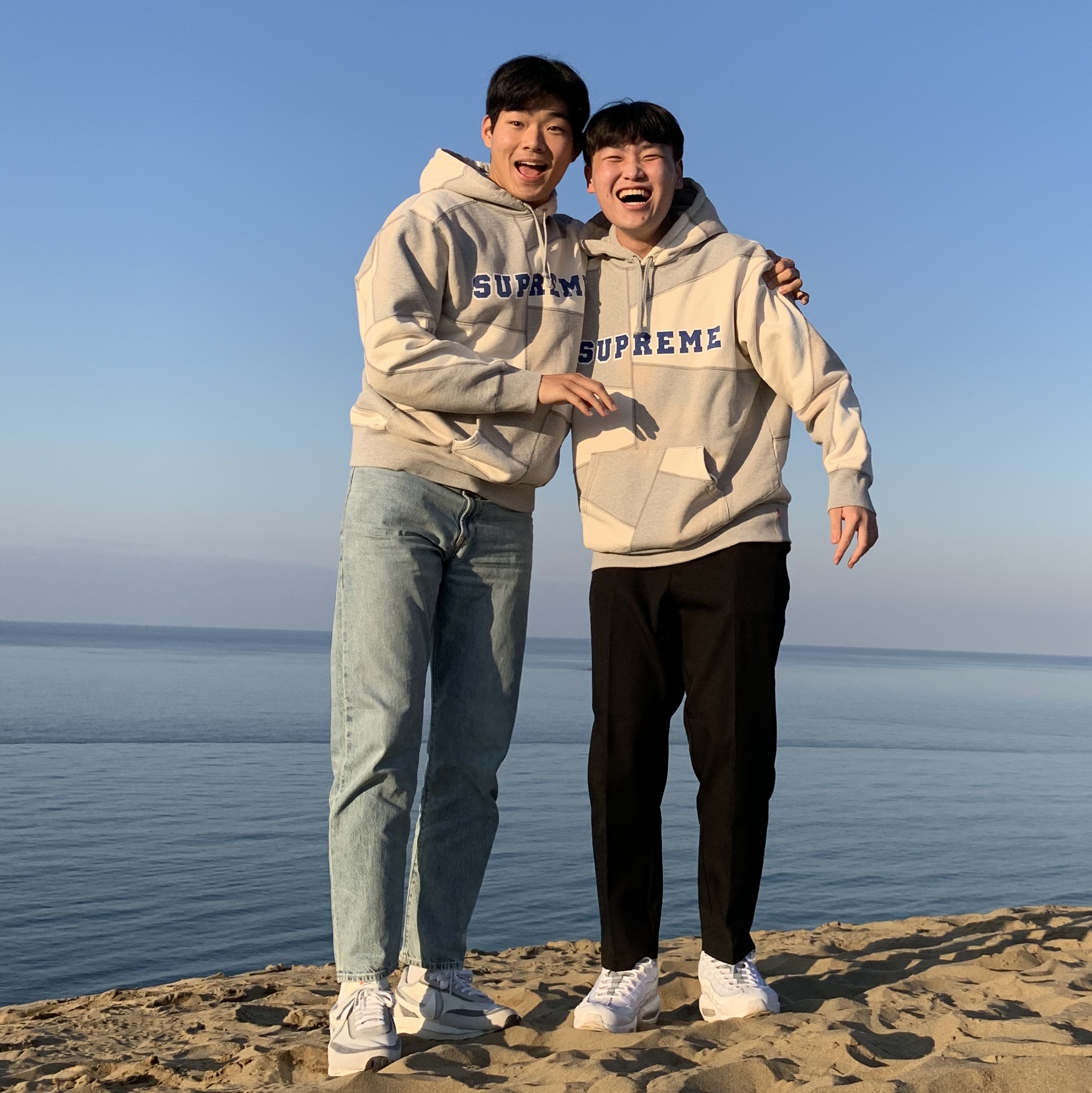 Nike x Sacai LDWaffle Summit White 착용 스타일
