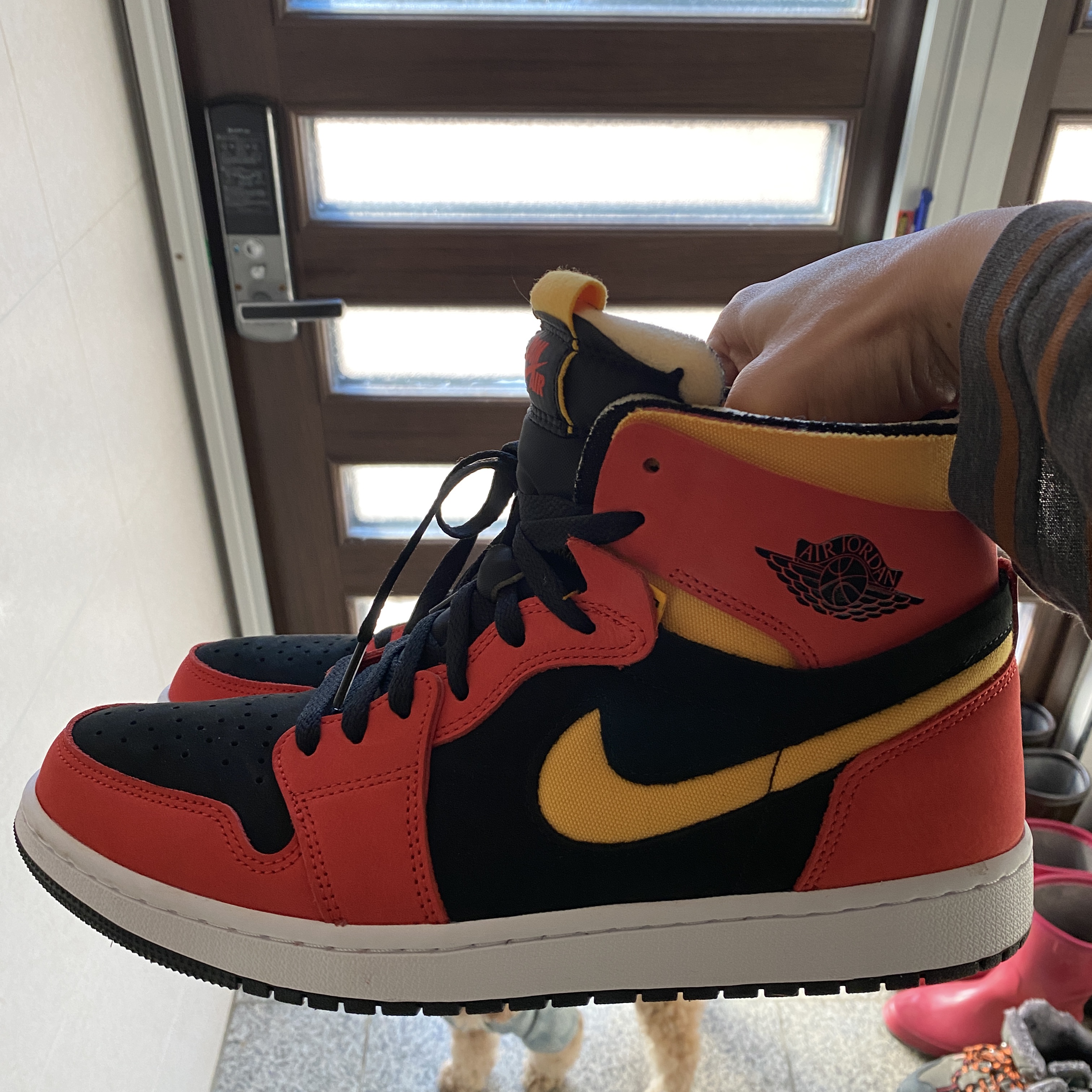 Jordan 1 Zoom Air CMFT Chile Red 착용 스타일