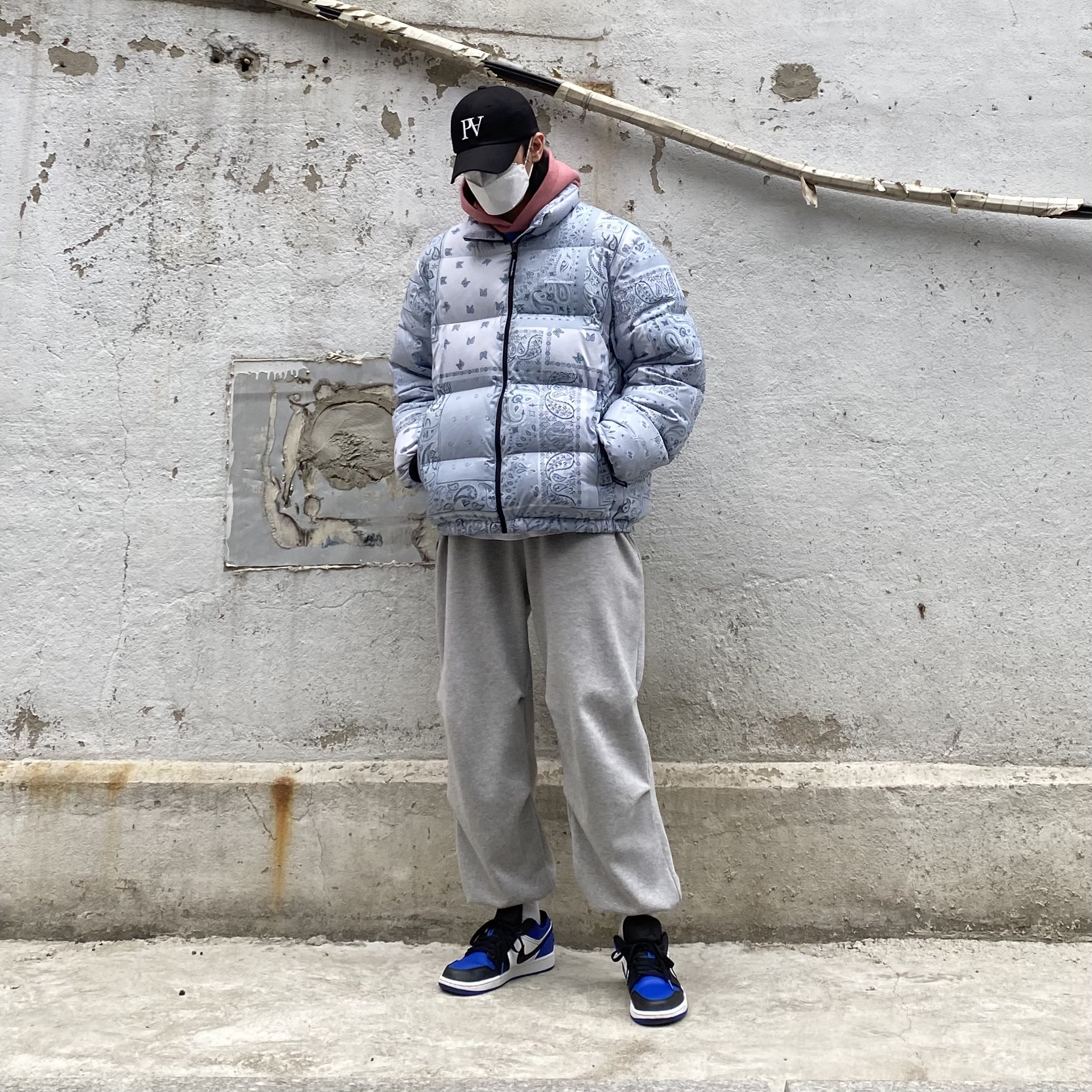 (GS) Jordan 1 Low Royal Toe 착용 스타일 - 2