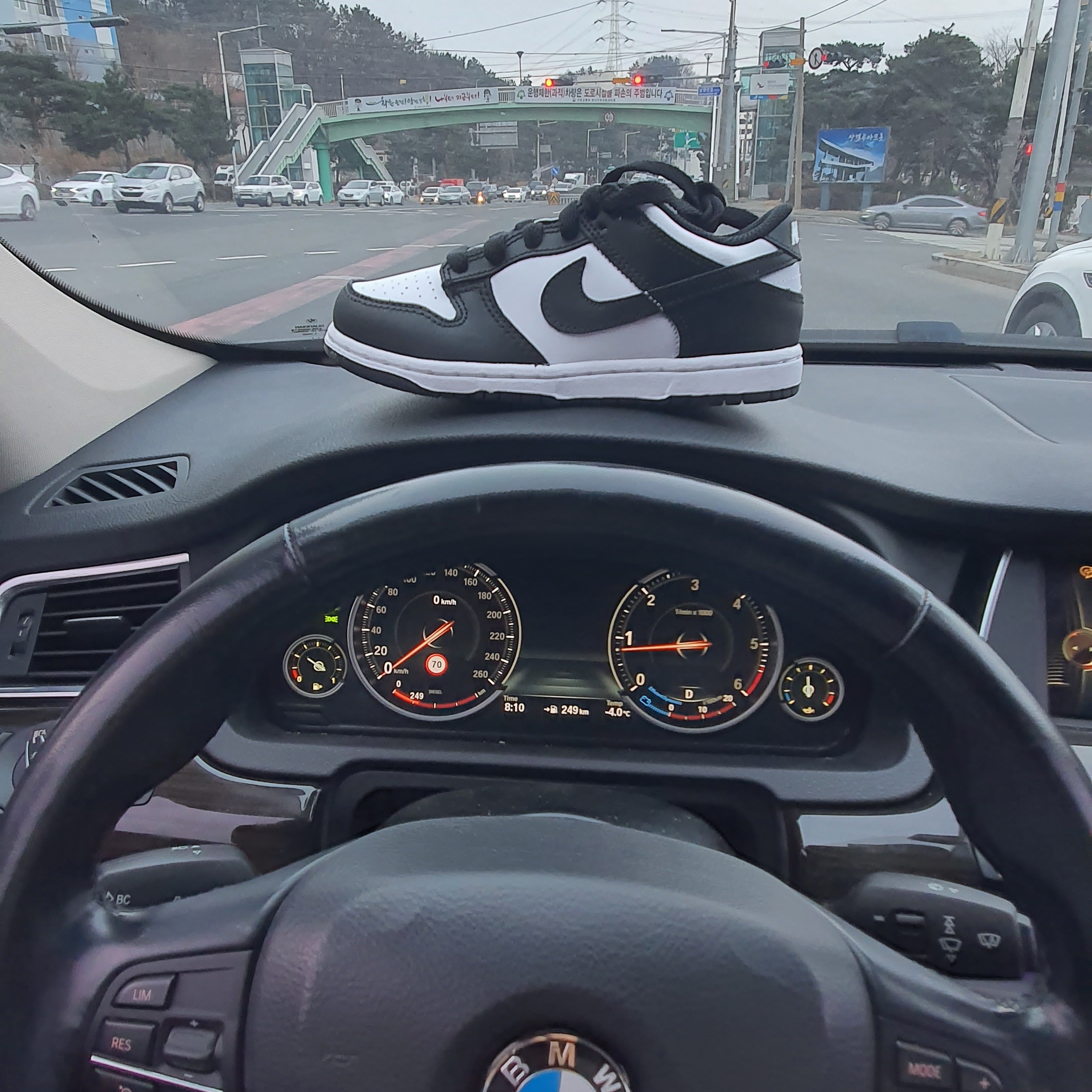 (PS) Nike Dunk Low Black 착용 스타일