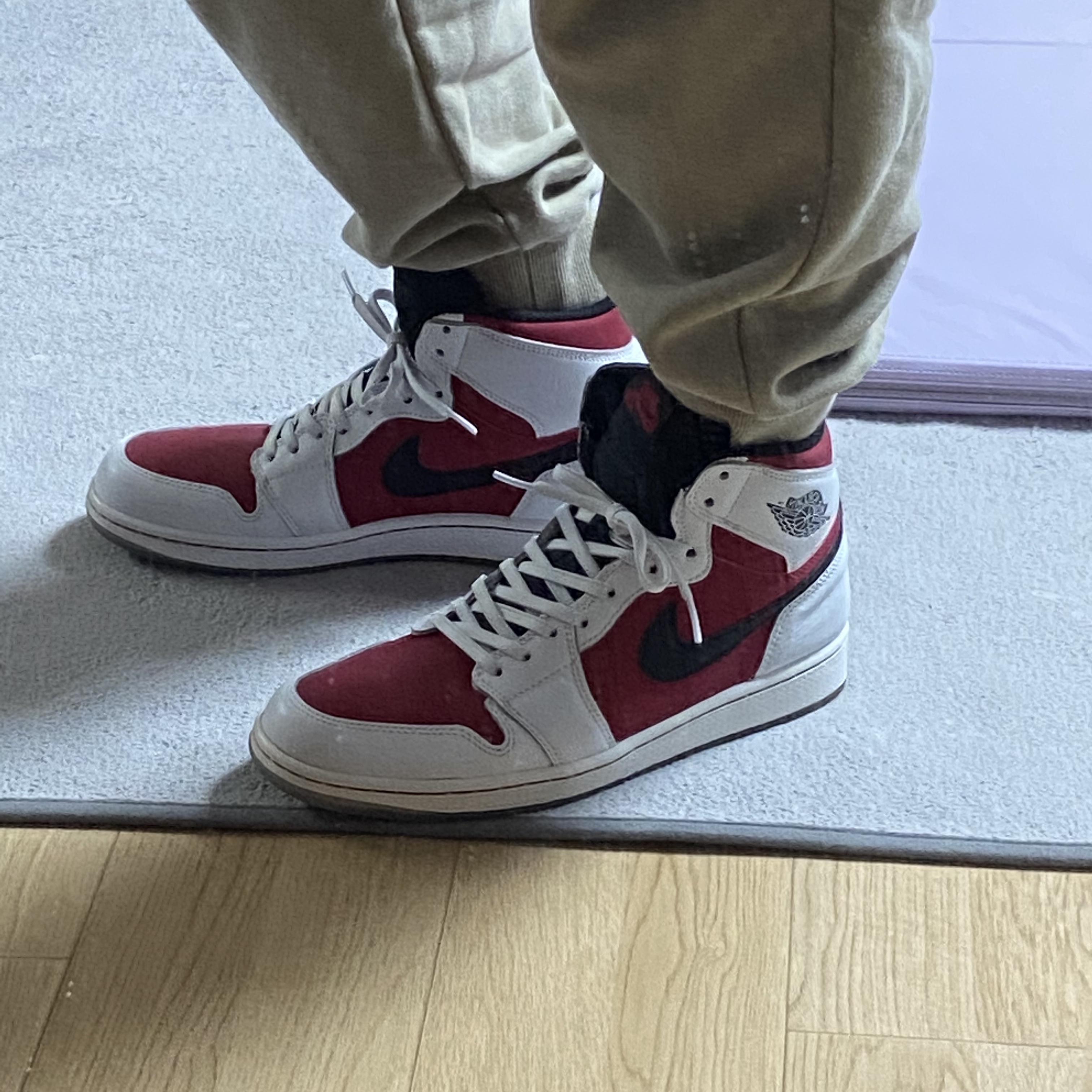 Jordan 1 Retro Carmine 2014 착용 스타일