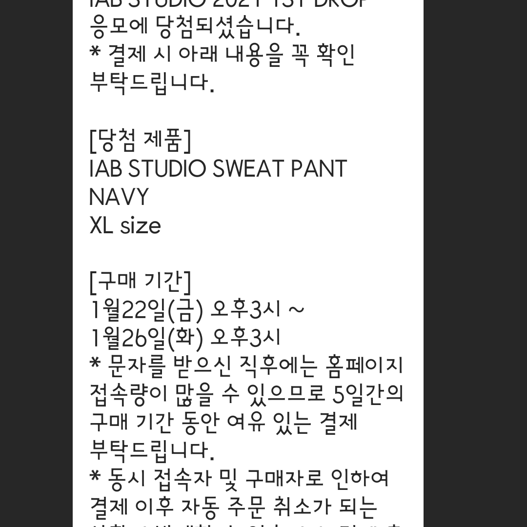 IAB Studio Sweatpants Navy - 21SS 착용 스타일