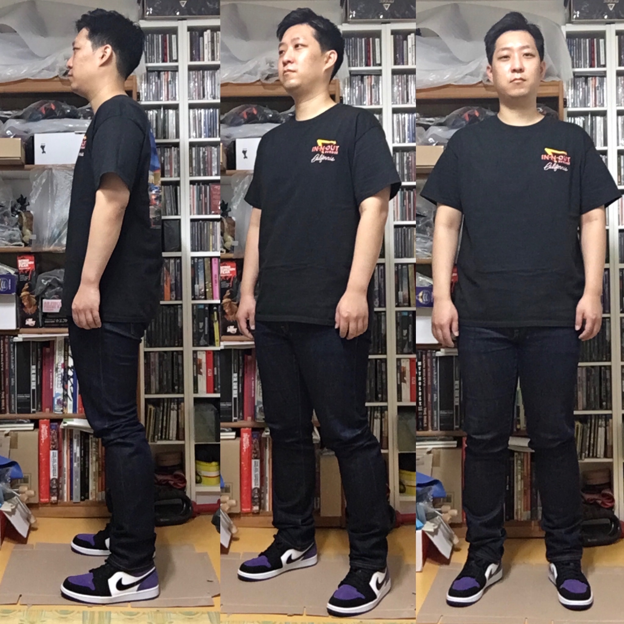 Jordan 1 Low Court Purple 착용 스타일
