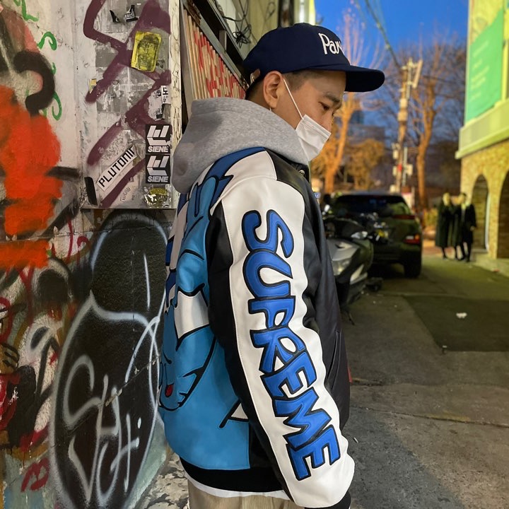 Supreme Cross Box Logo Hooded Sweatshirt Heather Grey - 20FW, Jordan 1 x Off-White Retro High University Blue 착용 스타일 - 2