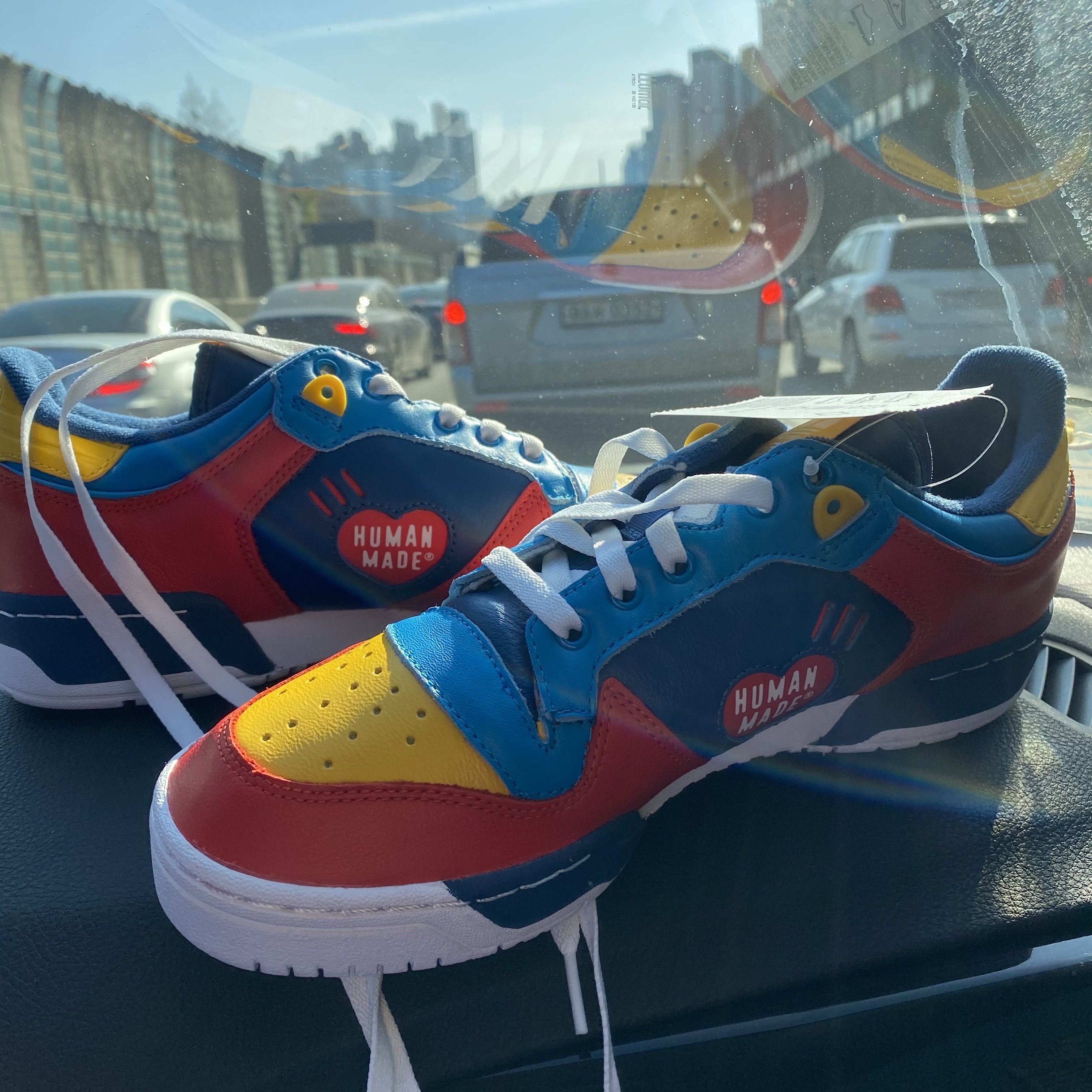 Adidas x Human Made Rivalry Night Marine 착용 스타일 - 3
