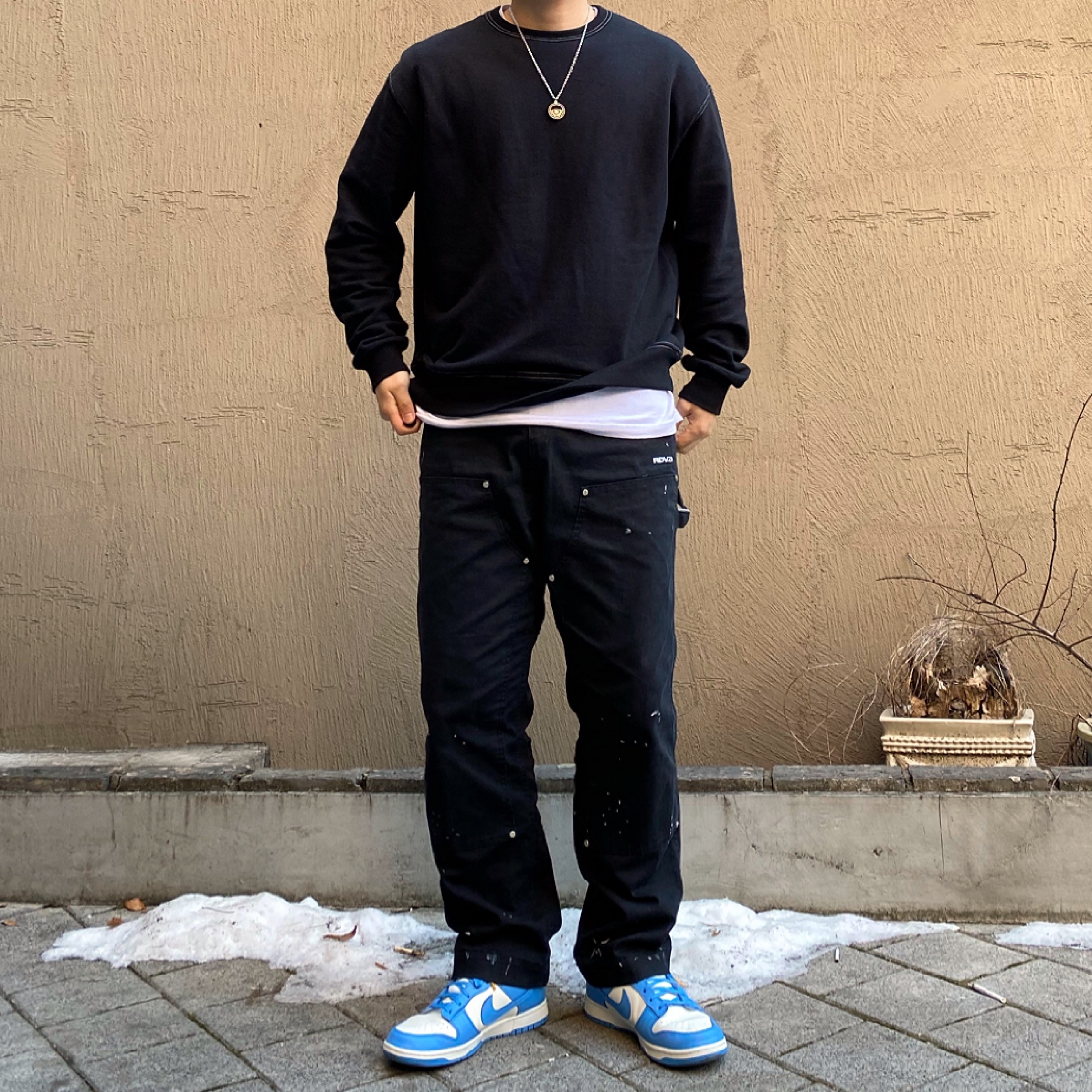 (W) Nike Dunk Low Coast 착용 스타일