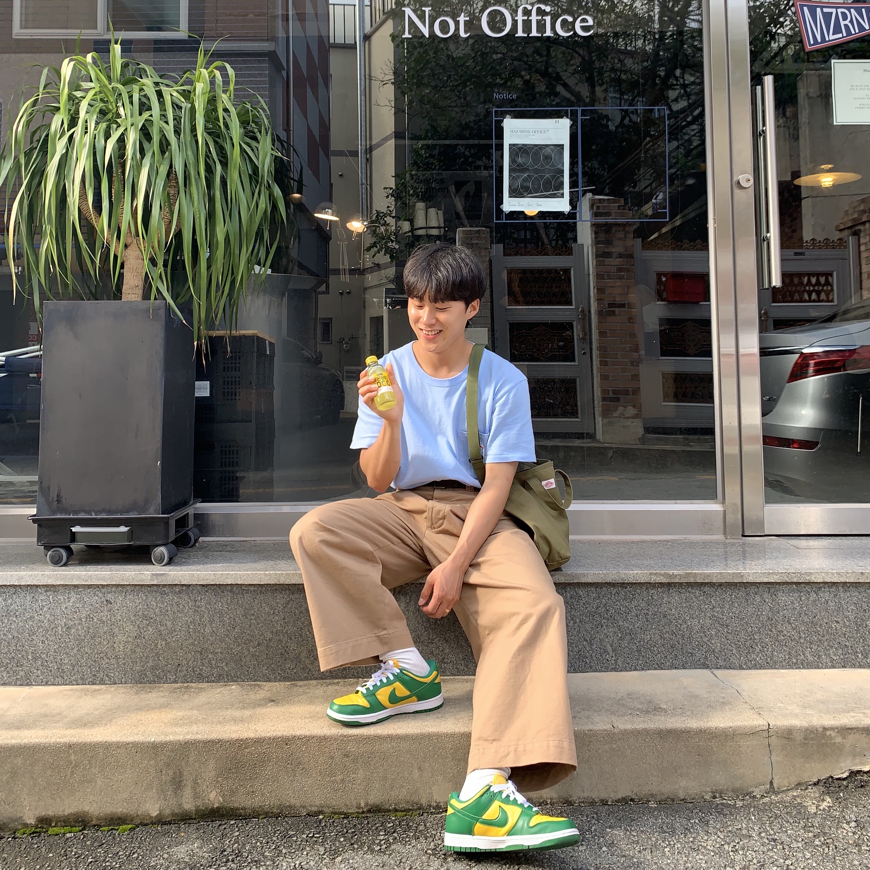 Nike Dunk Low SP Brazil 2020 착용 스타일