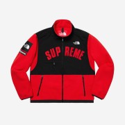 Supreme x The North Face Arc Logo Denali Fleece Jacket Red - 19SS