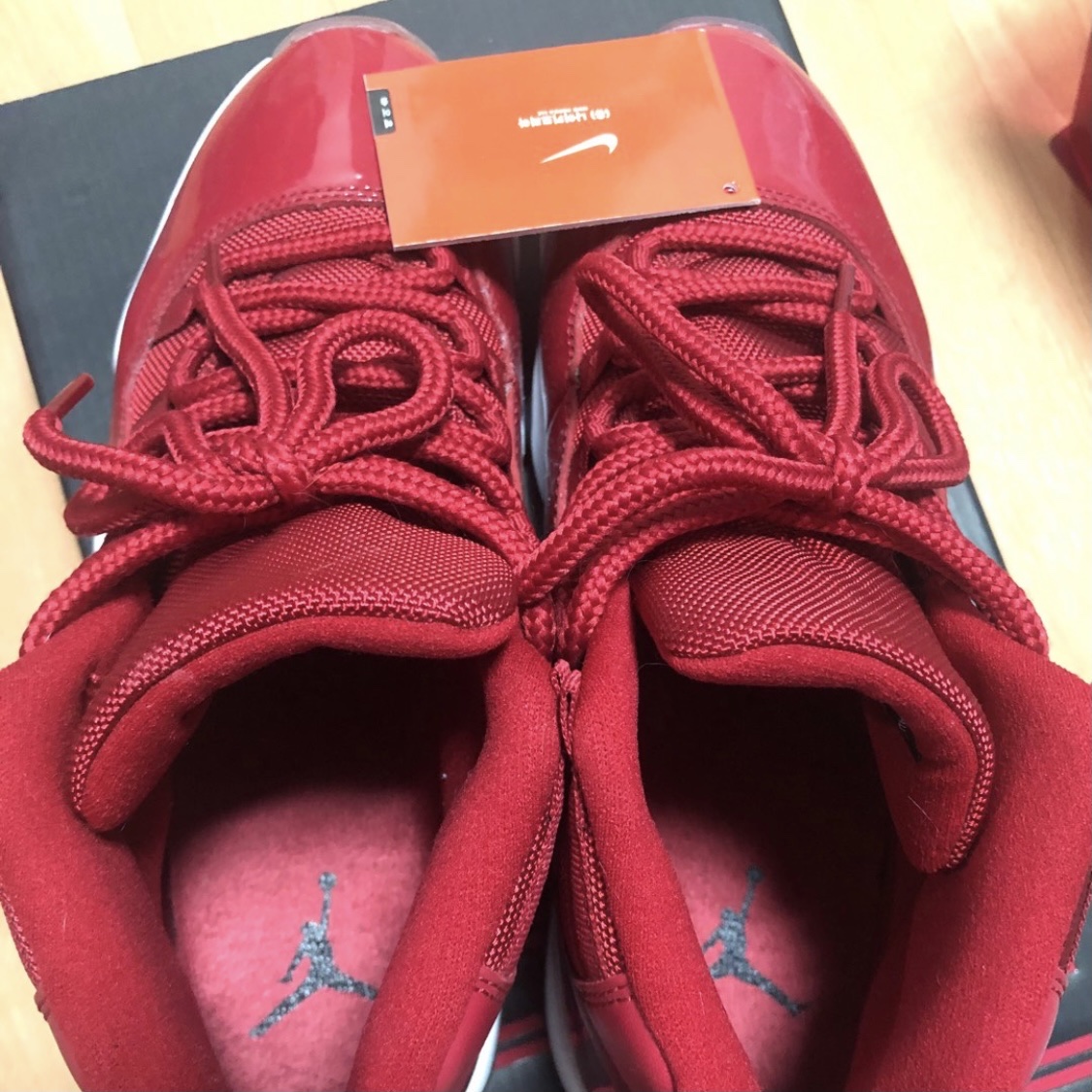 Jordan 11 Retro Win Like 96 Gym Red 착용 스타일 - 2