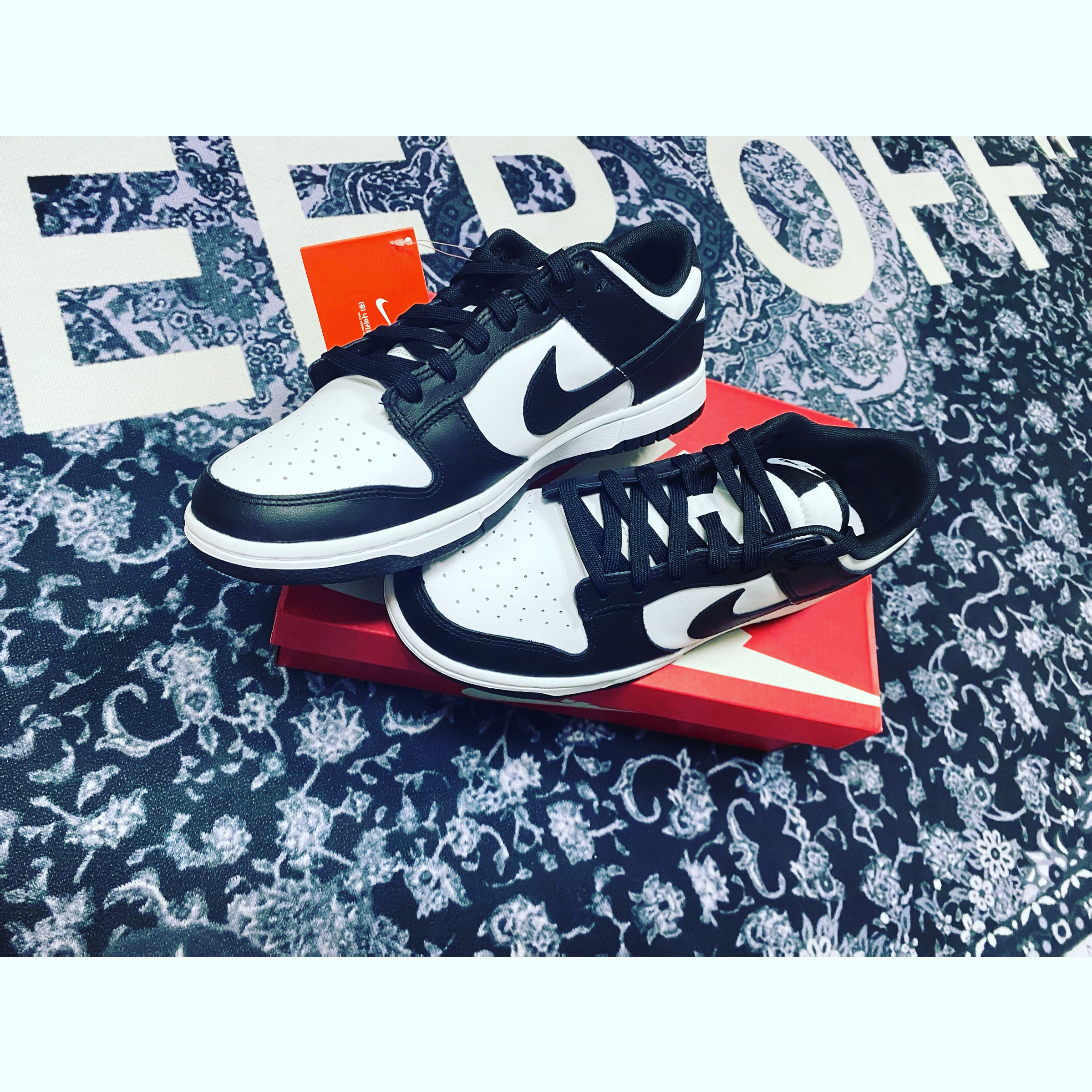 Nike Dunk Low Retro Black 착용 스타일