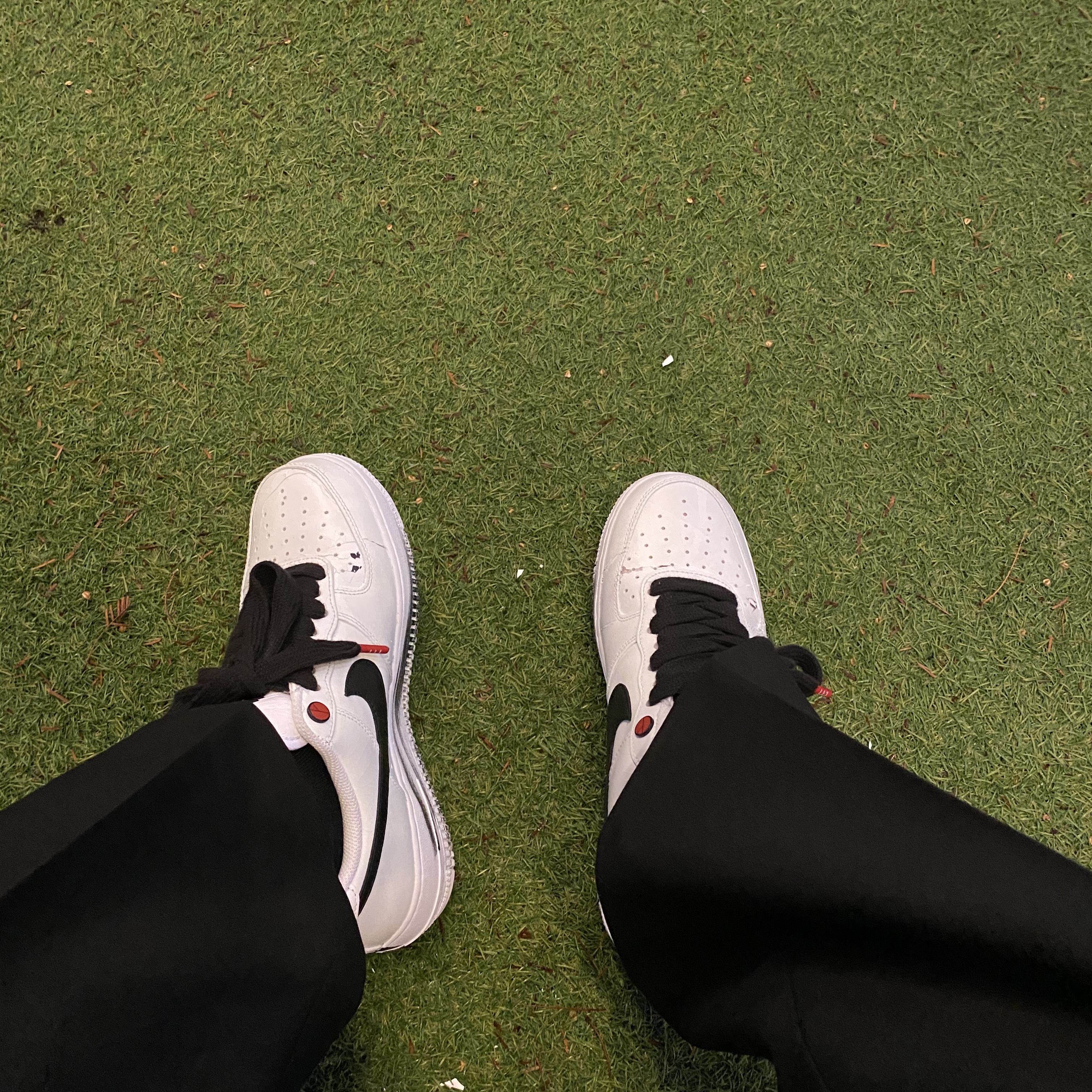 Nike x Peaceminusone Air Force 1 Low Para-Noise 2.0 착용 스타일