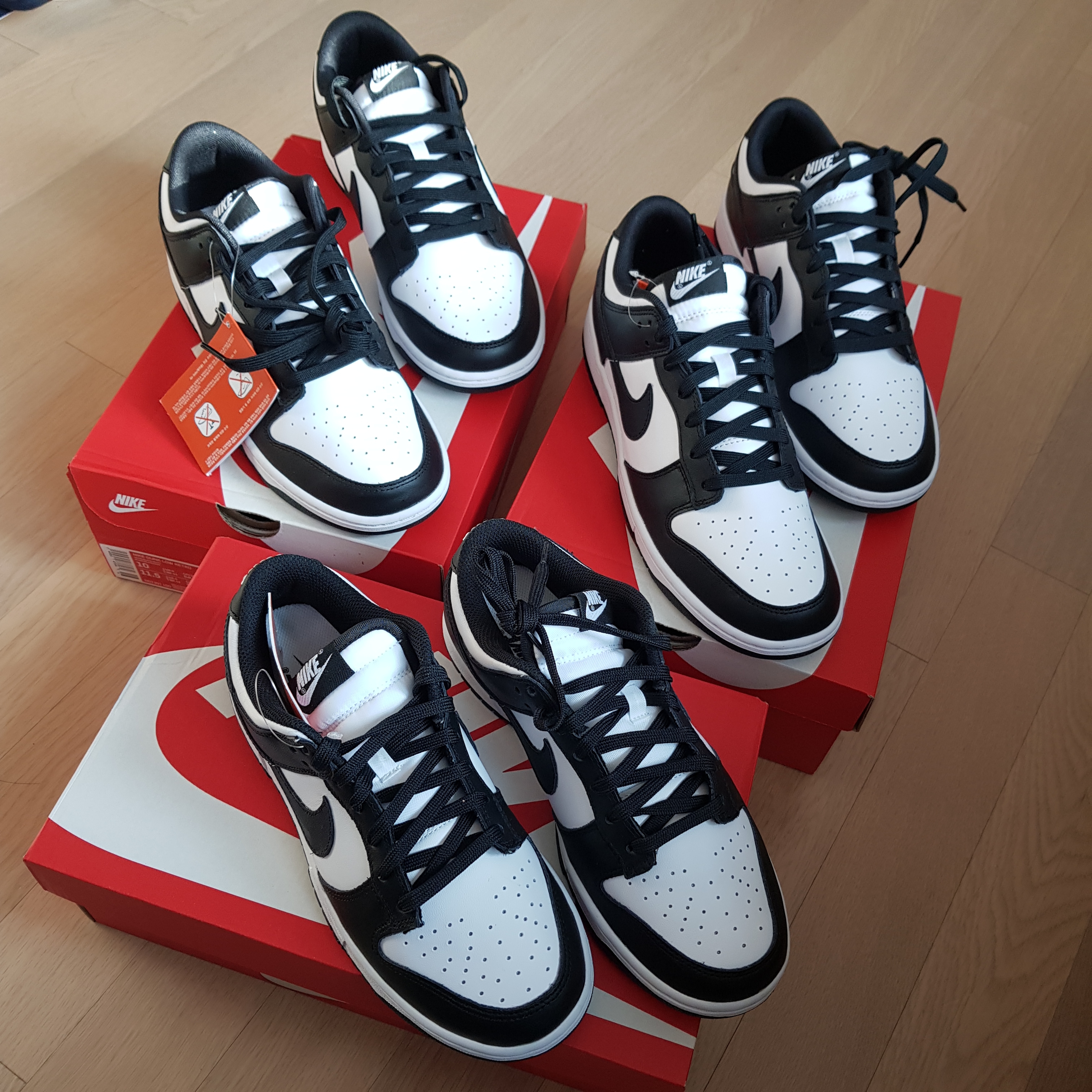 (W) Nike Dunk Low Black, Nike Dunk Low Retro Black 착용 스타일