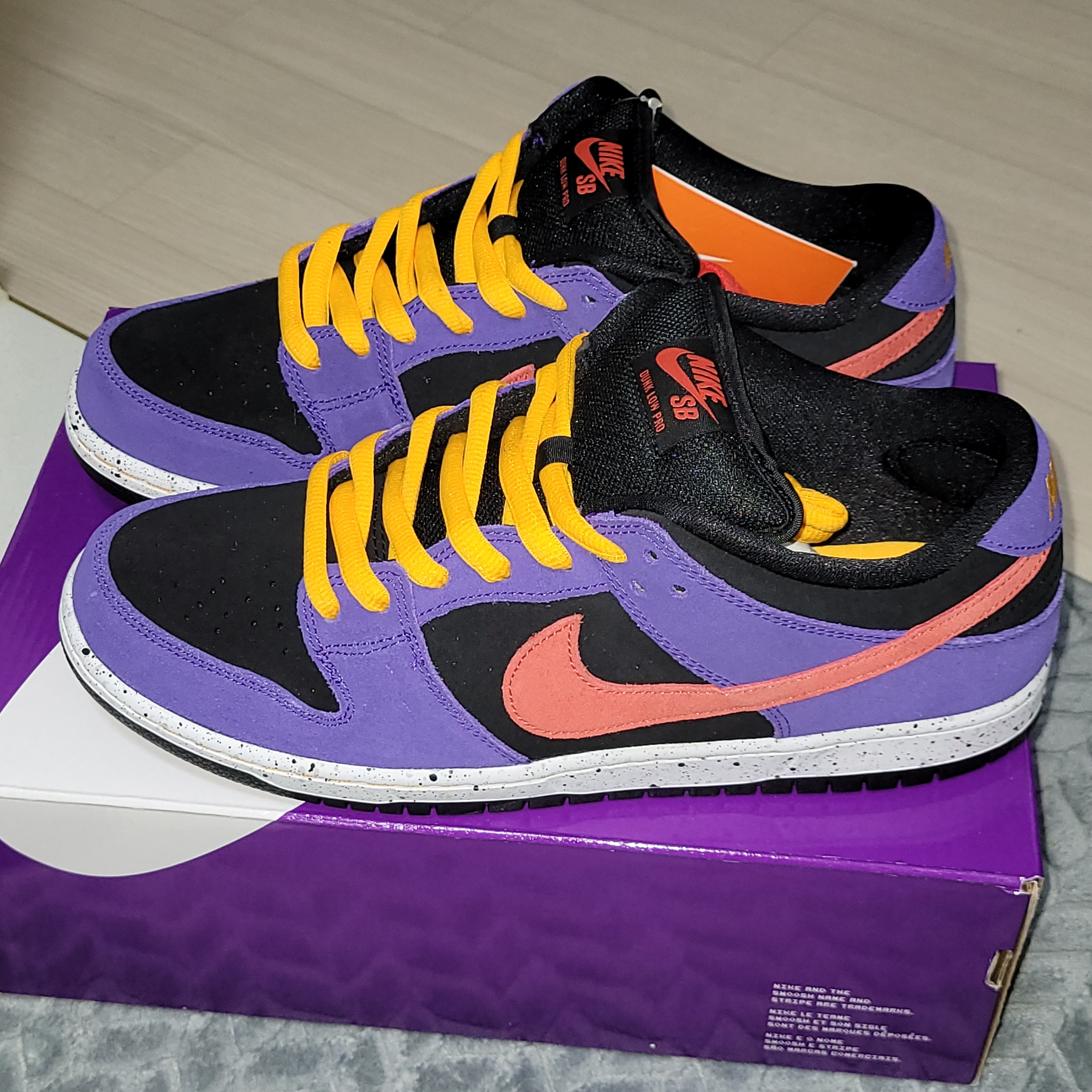Nike SB Dunk Low Pro Trail 착용 스타일 - 1