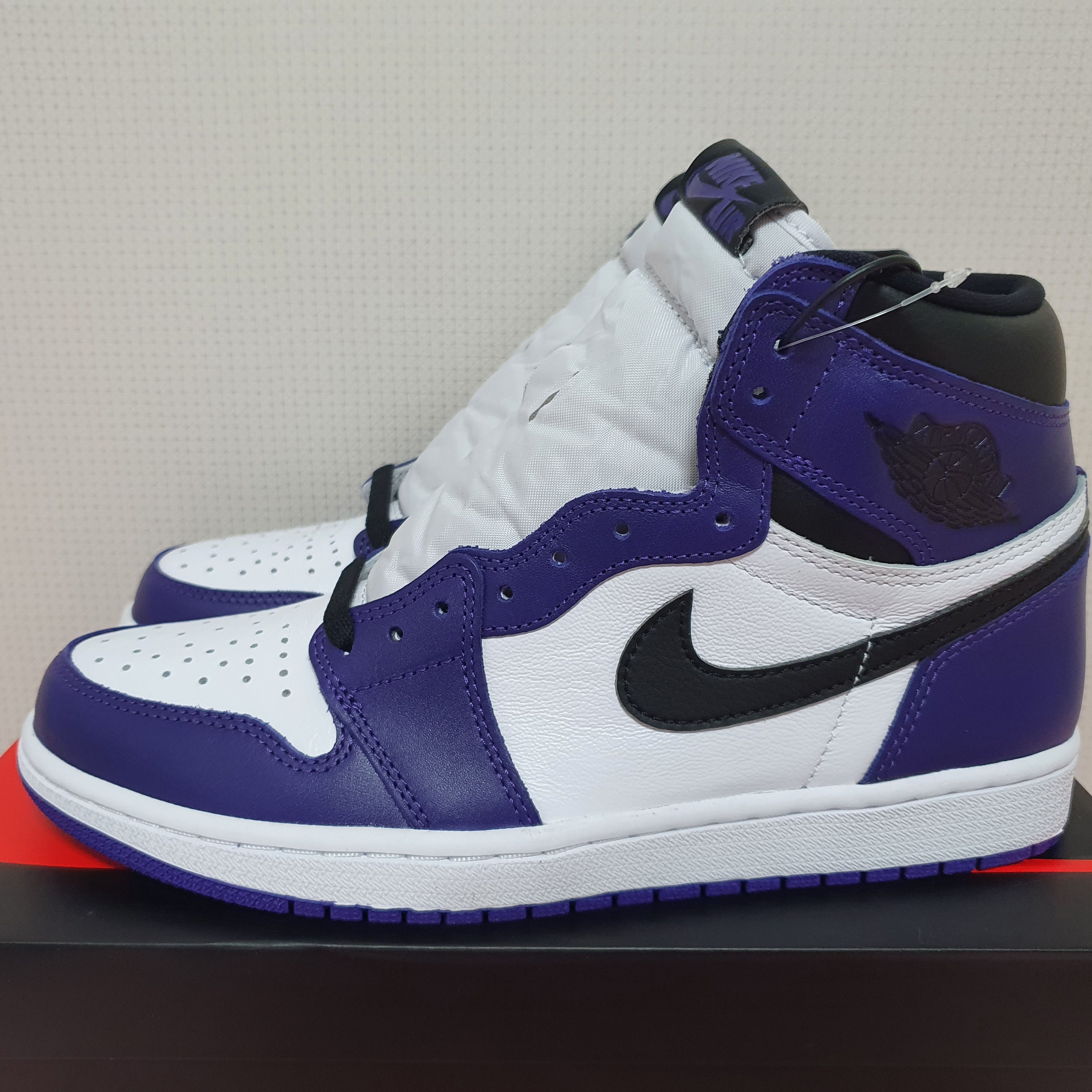 Jordan 1 Retro High OG Court Purple 2020 착용 스타일 - 2
