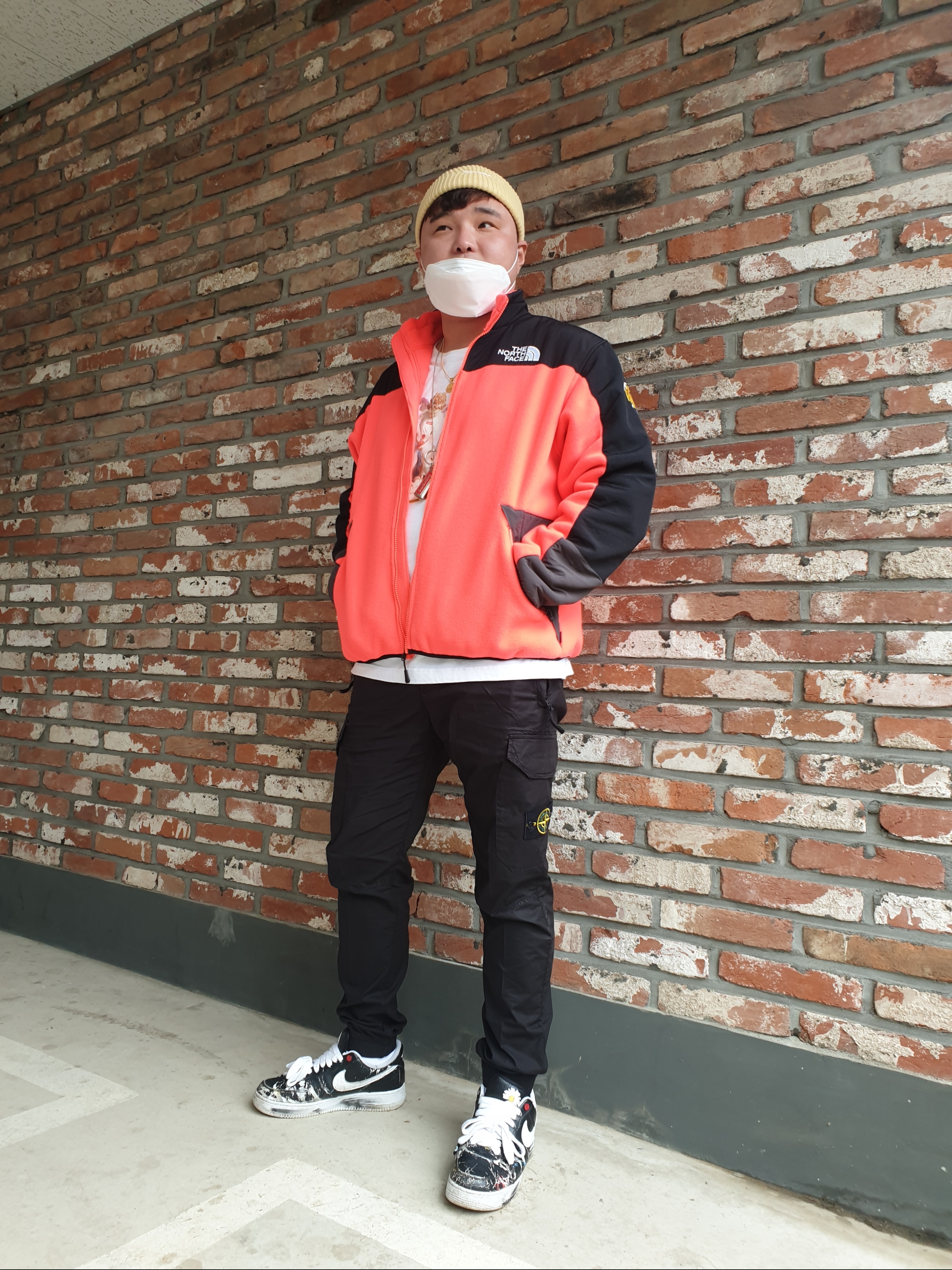Nike x Peaceminusone Air Force 1 Low Para-Noise 착용 스타일 - 1
