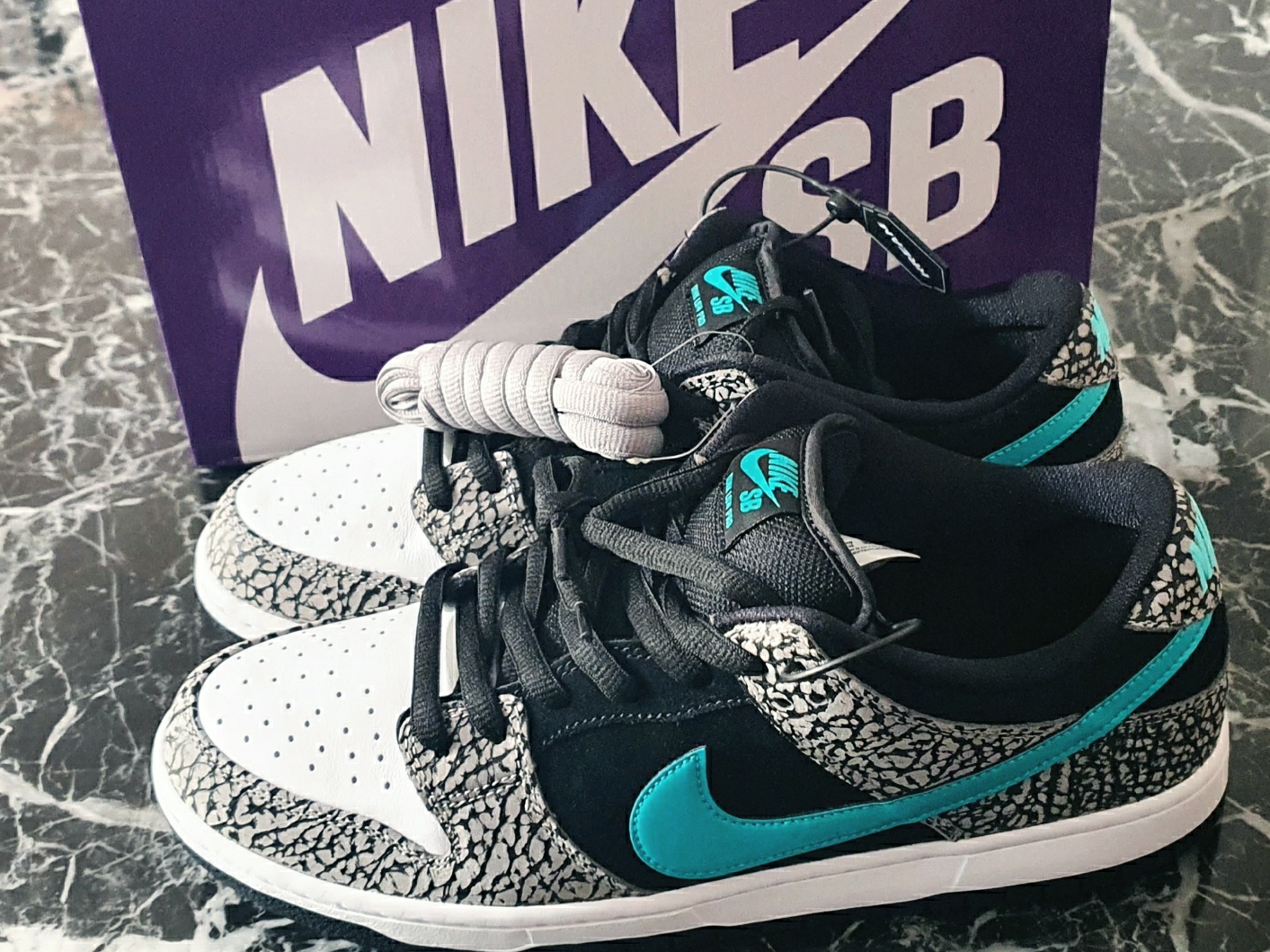 Nike SB Dunk Low Pro Clear Jade 착용 스타일 - 3