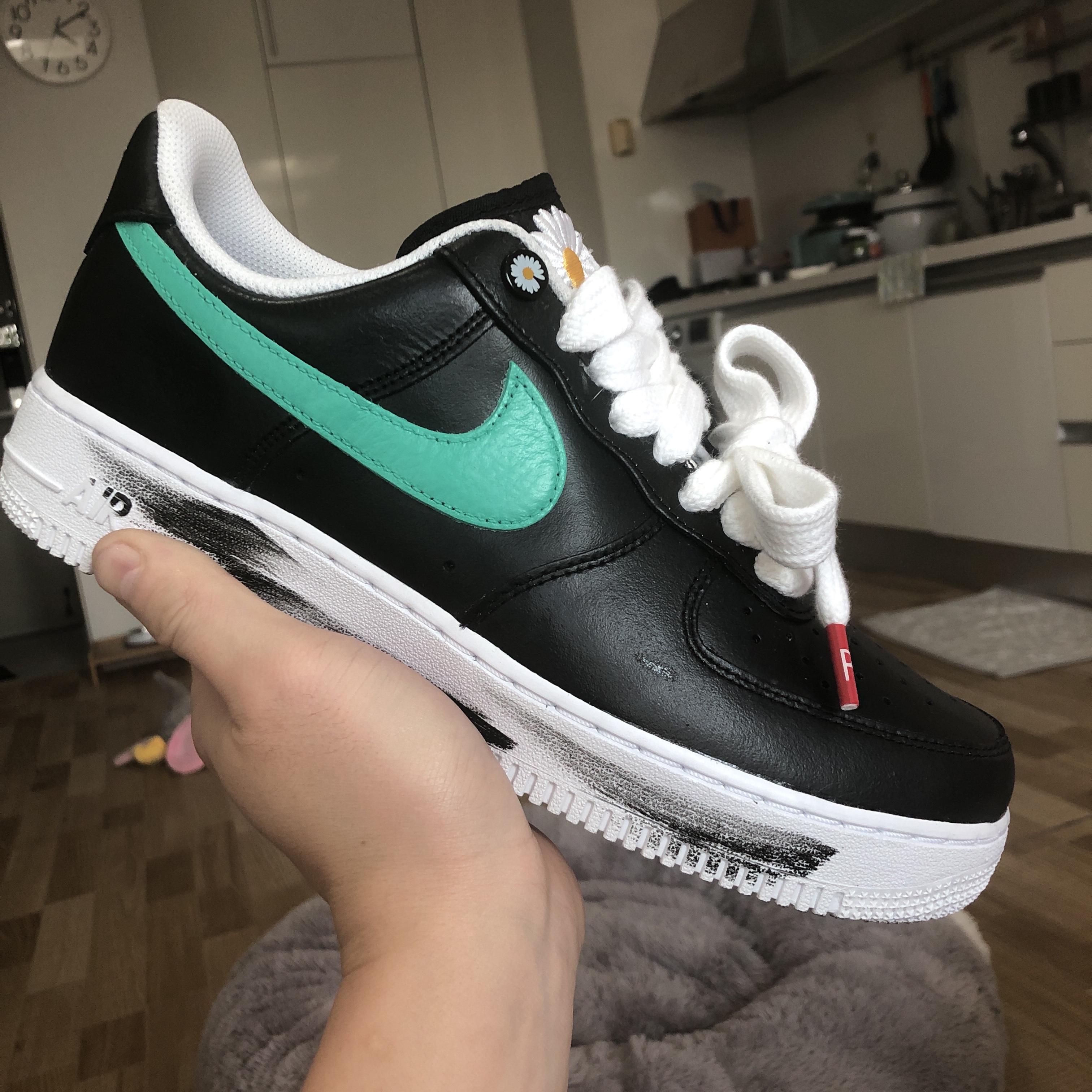 Nike x Peaceminusone Air Force 1 Low Para-Noise 착용 스타일 - 2