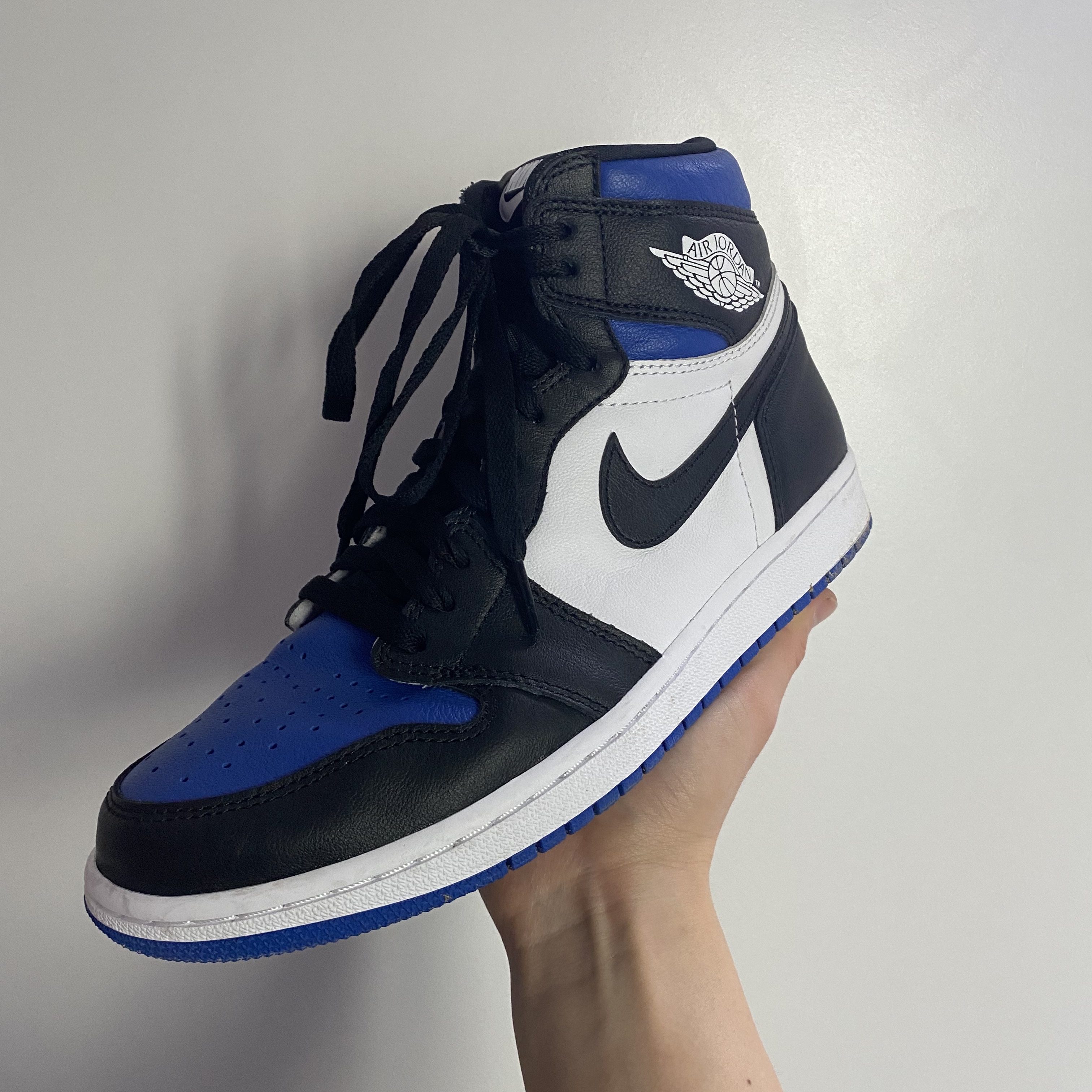 Jordan 1 Retro High OG Royal Toe 착용 스타일