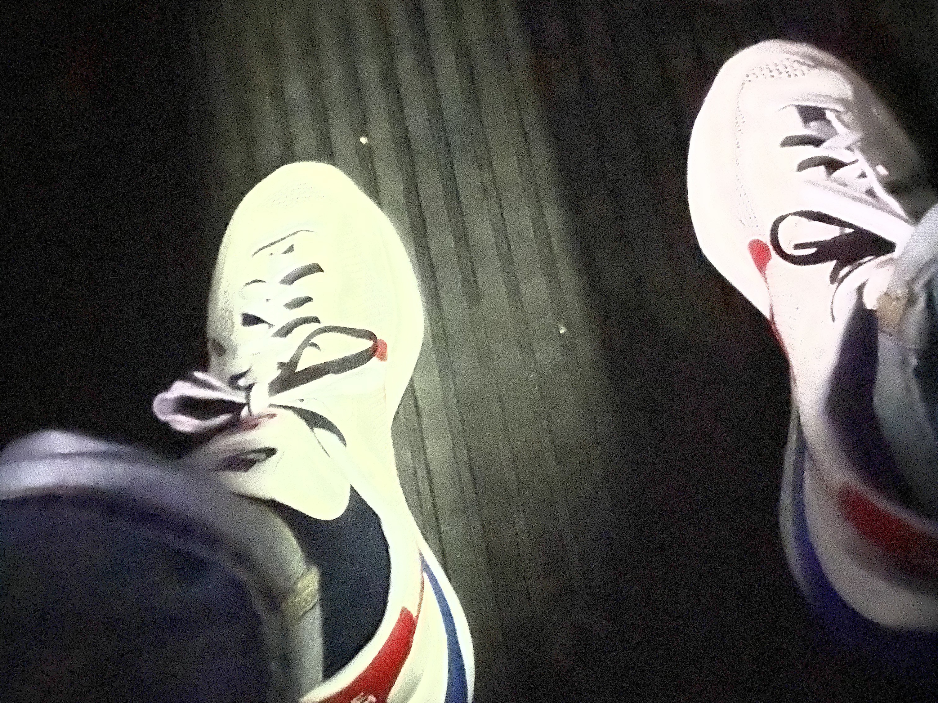 Nike x Sacai VaporWaffle Royal Fuchsia 착용 스타일