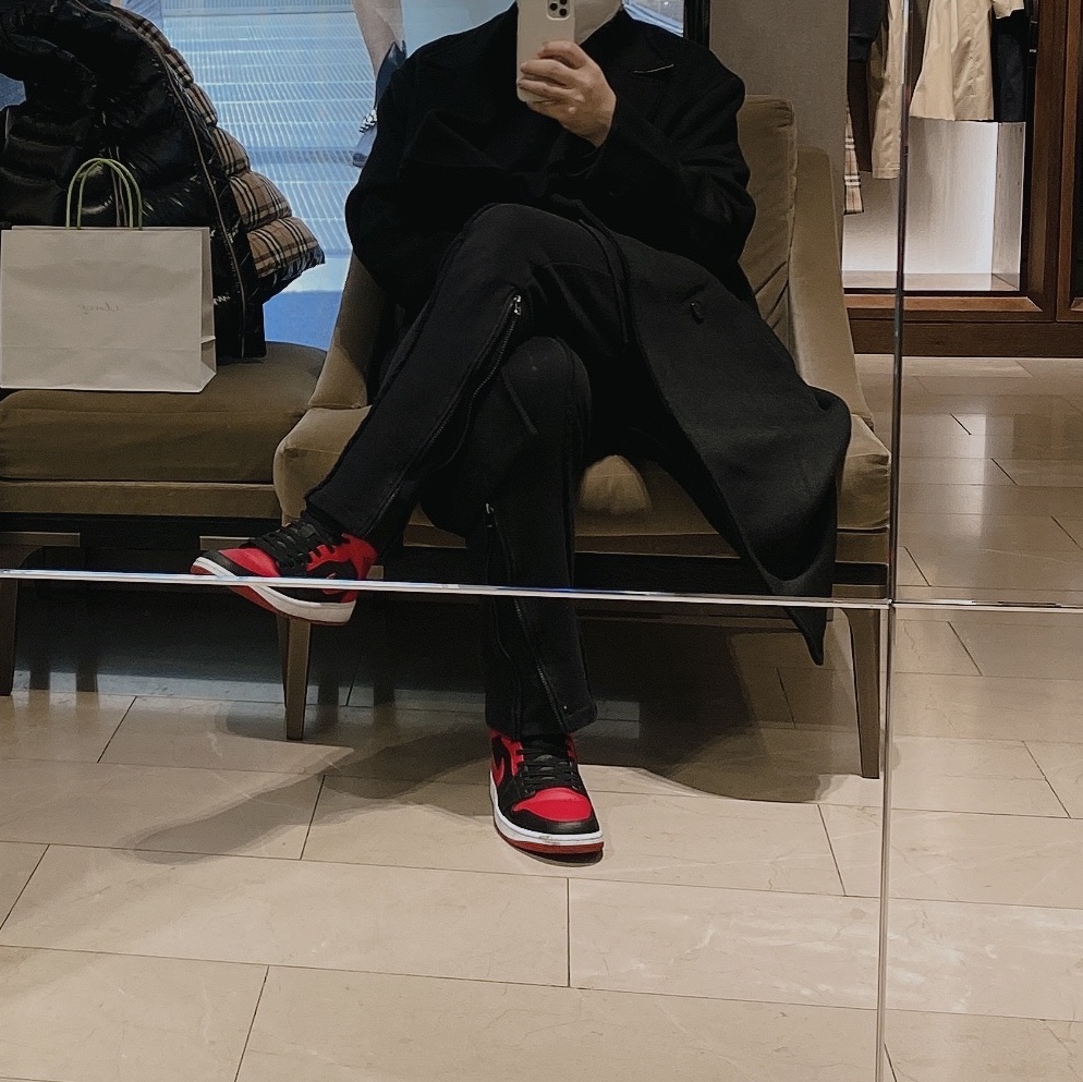 Jordan 1 Mid Bred Banned 2020 착용 스타일