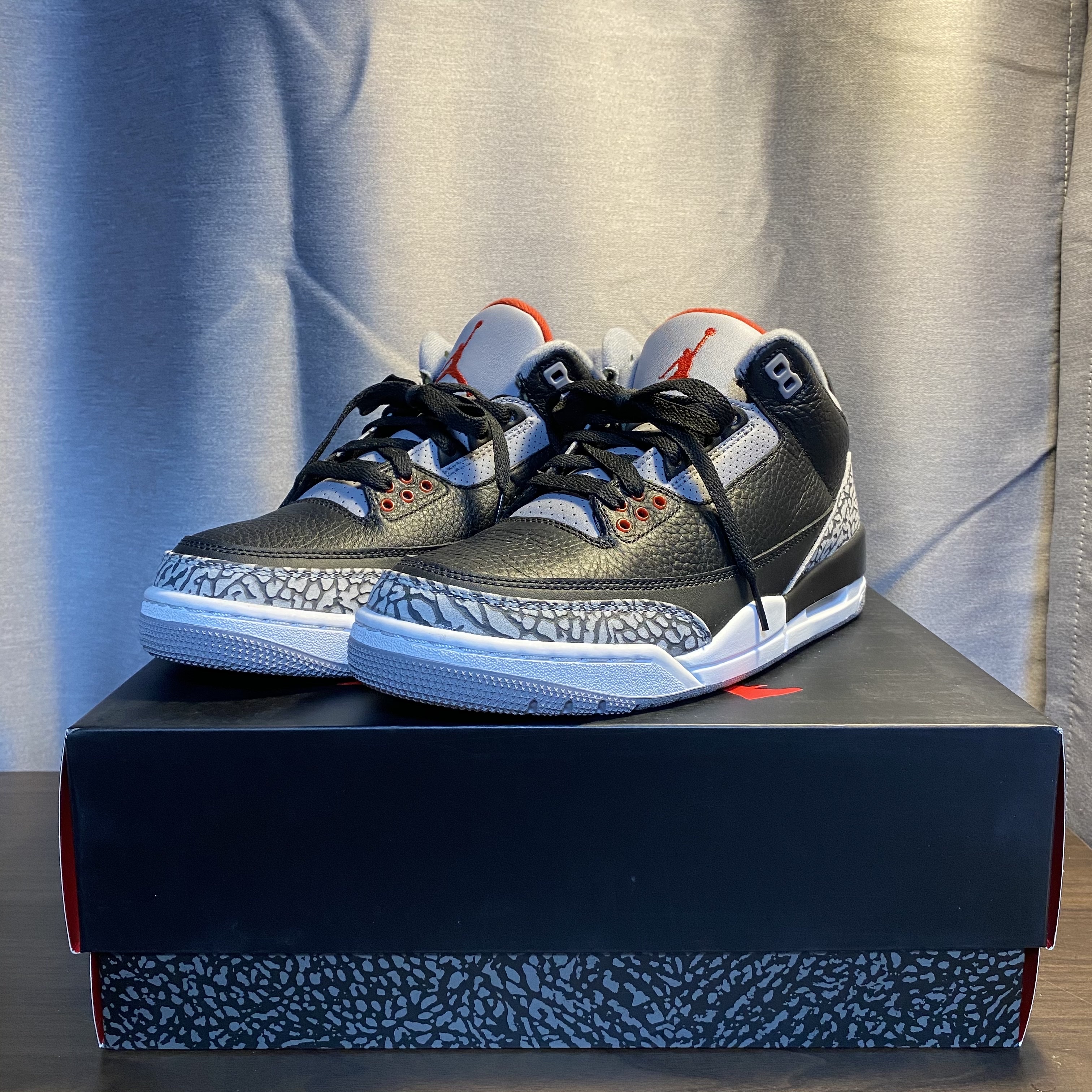 Jordan 3 Retro OG Black Cement 2018 착용 스타일 - 1