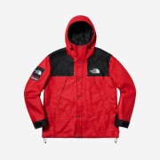 Supreme x The North Face Leather Mountain Parka Red - 18FW
