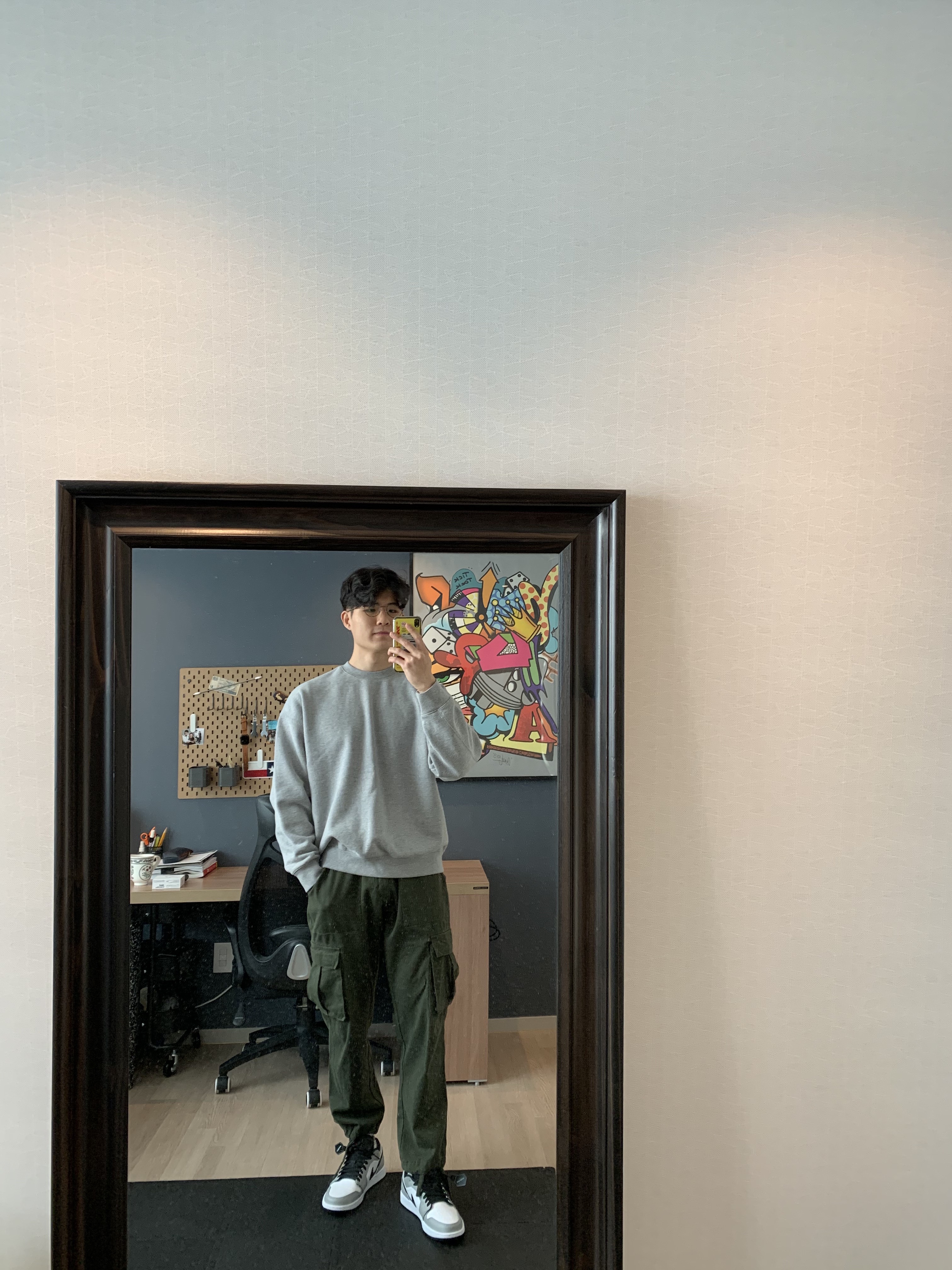 Jordan 1 Low Light Smoke Grey 착용 스타일