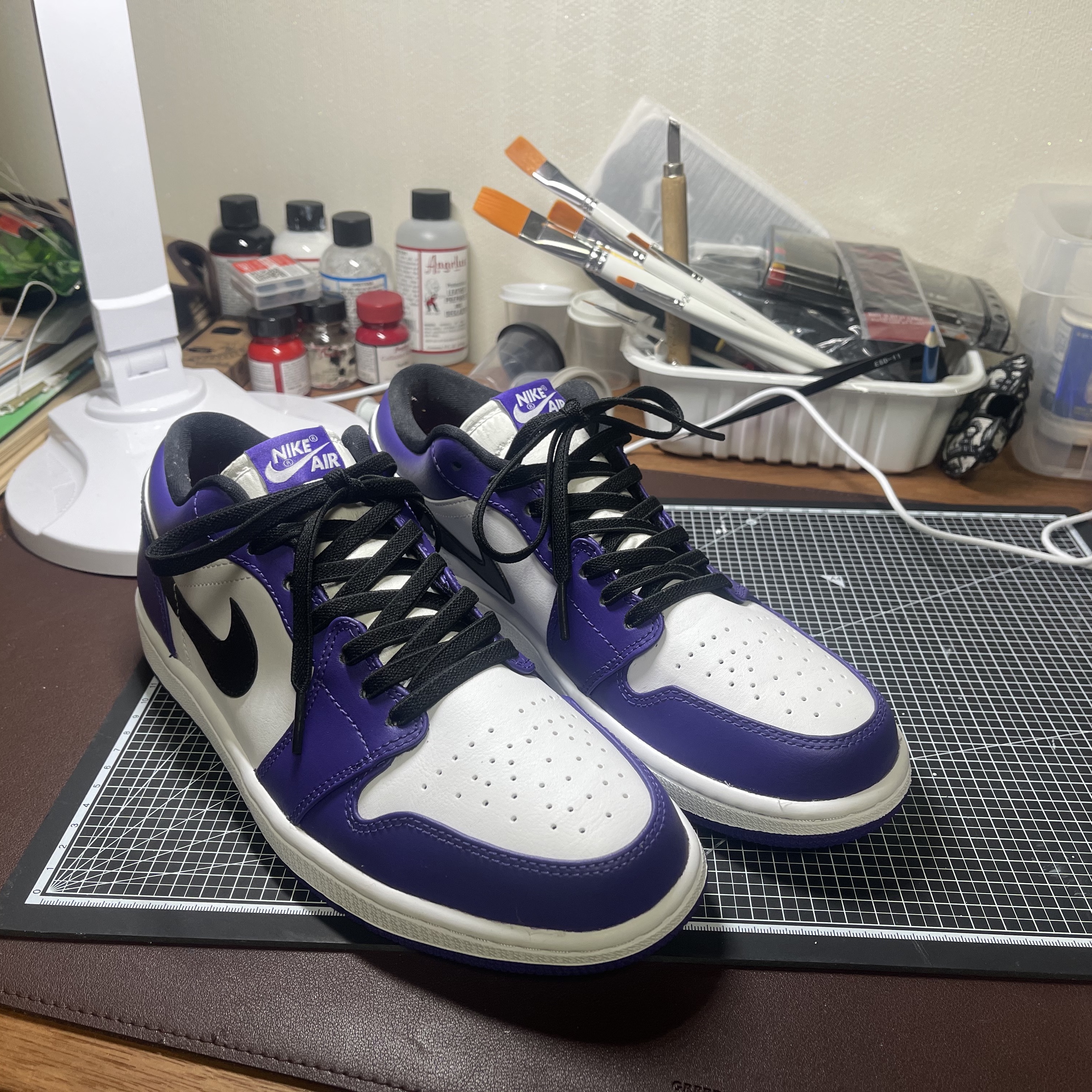 Jordan 1 Low Court Purple 2020 착용 스타일