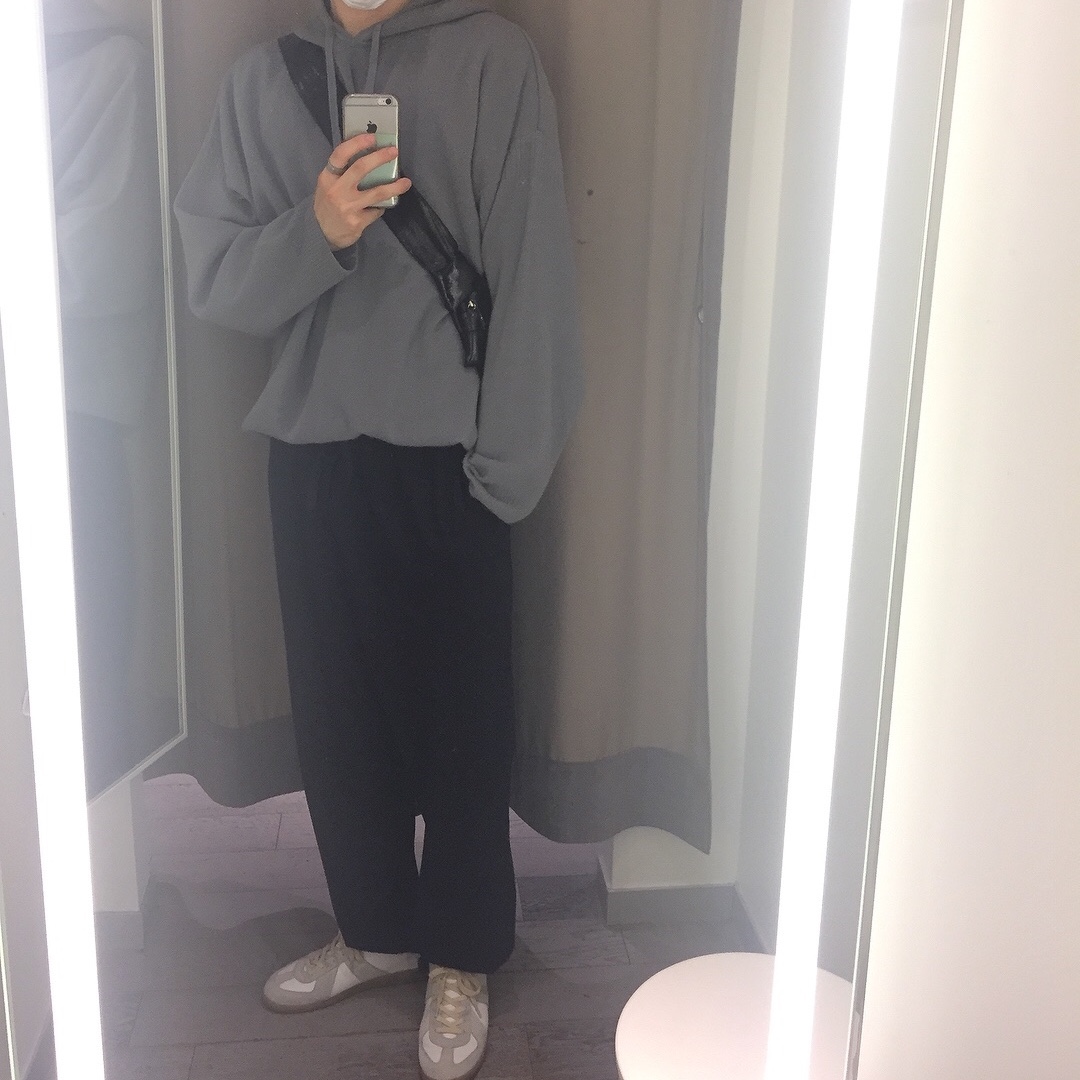 Maison Margiela Calfskin Replica Sneakers 착용 스타일 - 1