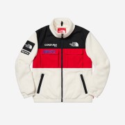 Supreme x The North Face Expedition Fleece Jacket White - 18FW