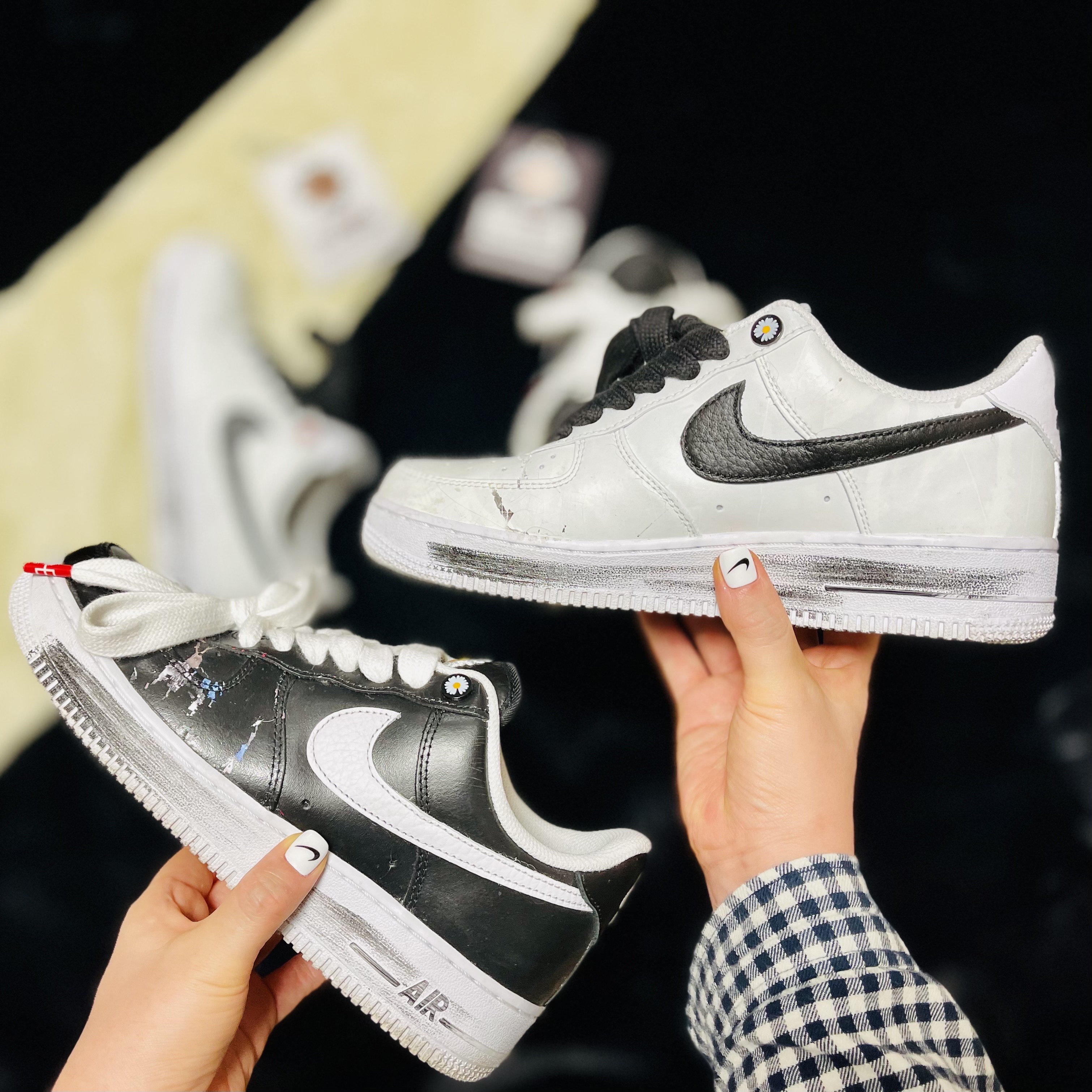 Nike x Peaceminusone Air Force 1 Low Para-Noise, Nike x Peaceminusone Air Force 1 Low Para-Noise 2.0 착용 스타일