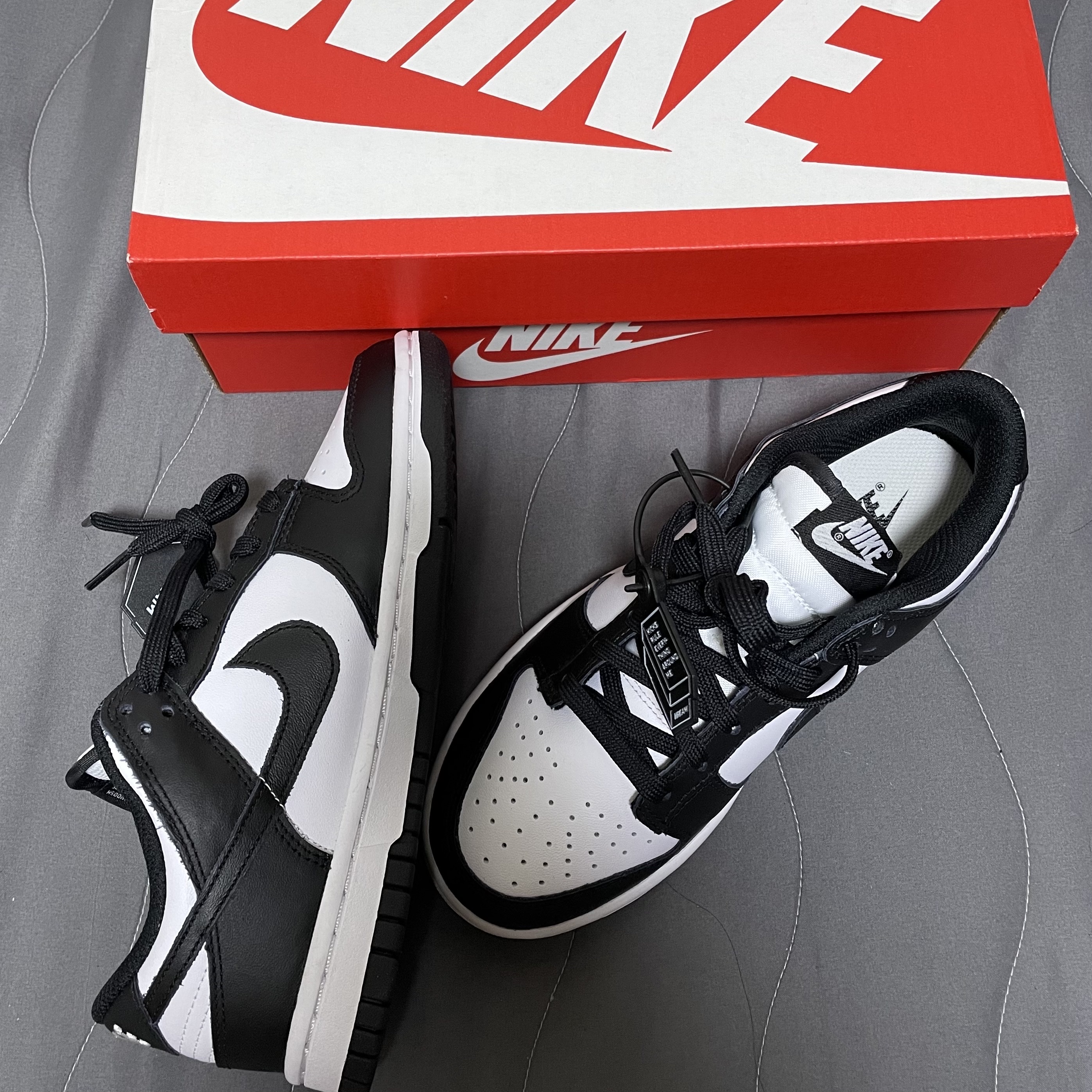 (W) Nike Dunk Low Black 착용 스타일