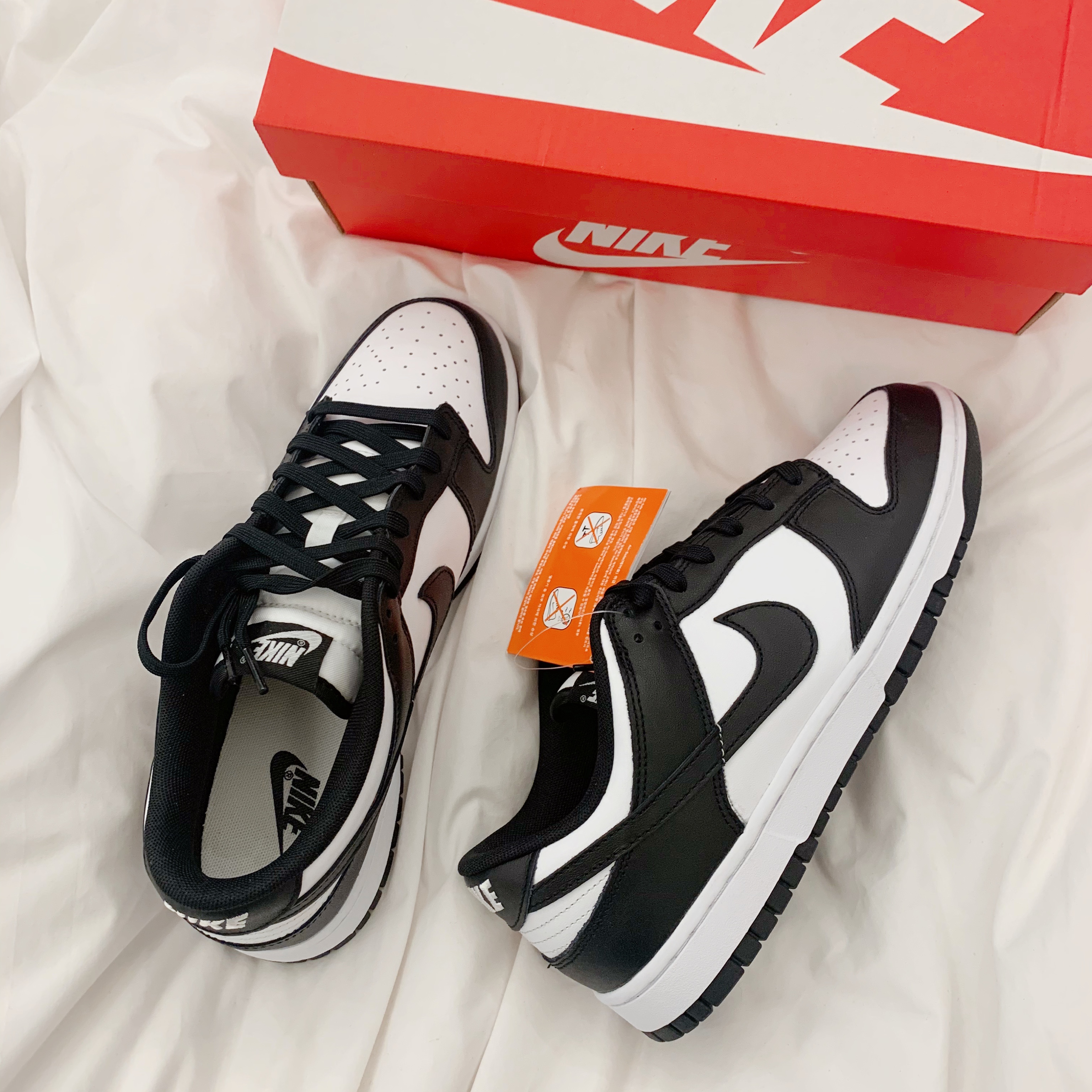 Nike Dunk Low Retro Black, (W) Nike Dunk Low Black 착용 스타일