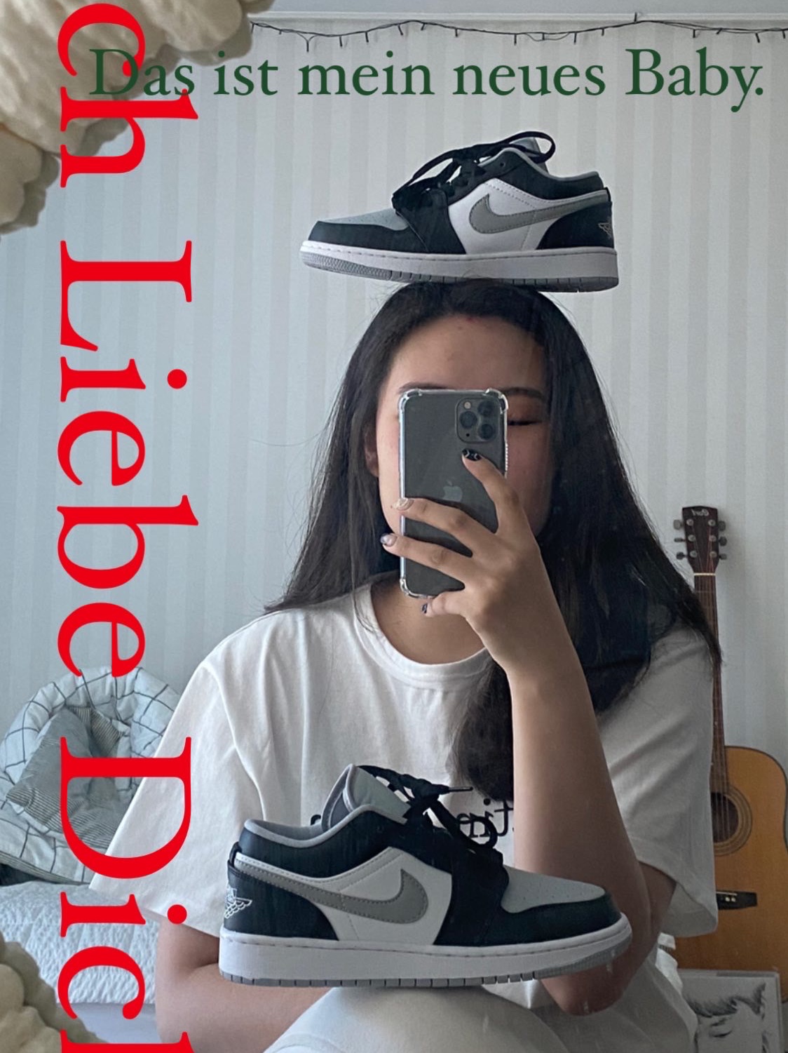Jordan 1 Low Black Light Smoke Grey 착용 스타일